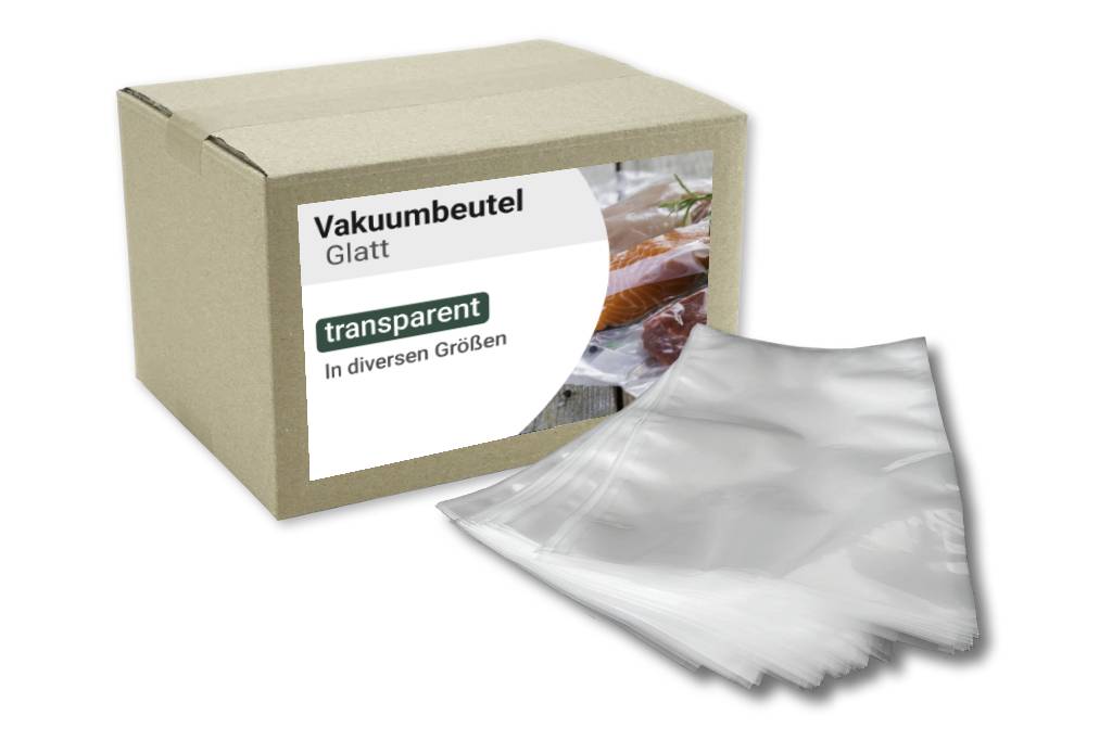Vakuumbeutel, Siegelrandbeutel, PE / PA, 350x450mm, 90my, transparent, 1000 Stück
