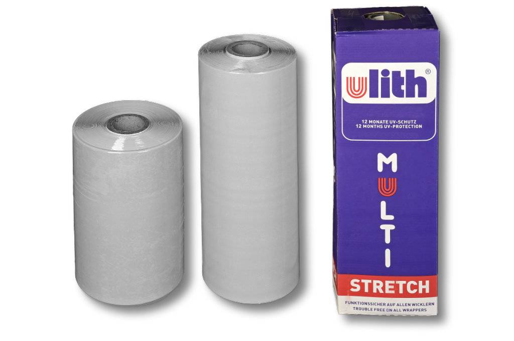 Agrarstretchfolie Wickelfolie "ULITH Agriflex", 750mm x 1500m, weiß