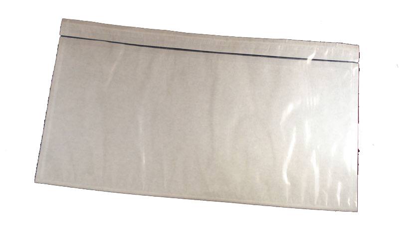 Lieferscheintasche Begleitpapiertasche Din Lang, undruckt, selbstklebend, 1000 Stück