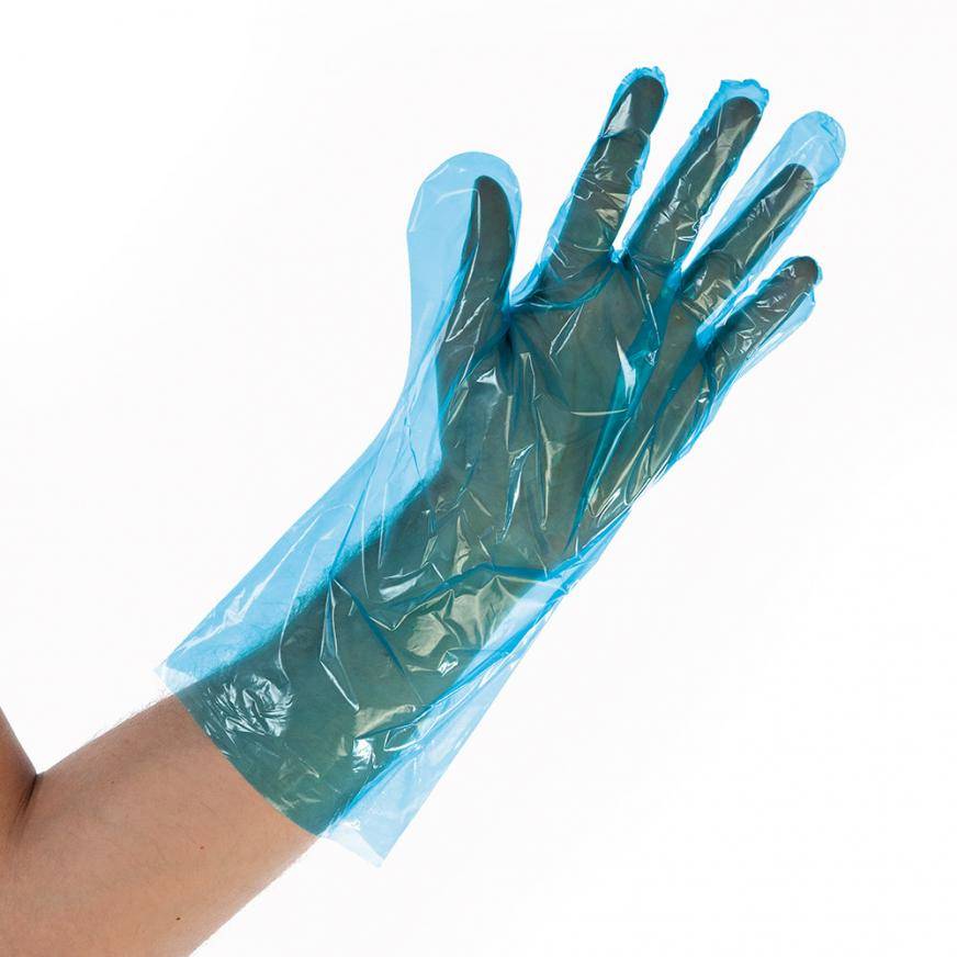 PE-Einweg-Handschuh, SOFTLINE, der vielseitige, Länge 38cm, 5000 Stück