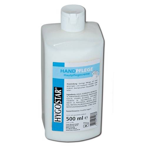 Hautpflege Handpflege-Creme, nach der Arbeit, "Derma-Test - Sehr Gut", 1 Liter Flasche
