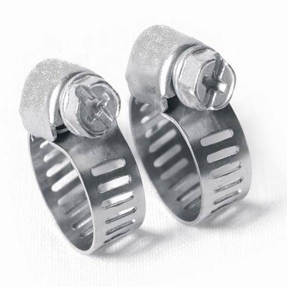 Schlauchschelle - Schneckengewinde, 8mm, Werkstoff W4, V2A, Bereich 64 - 89mm, 100 Stück