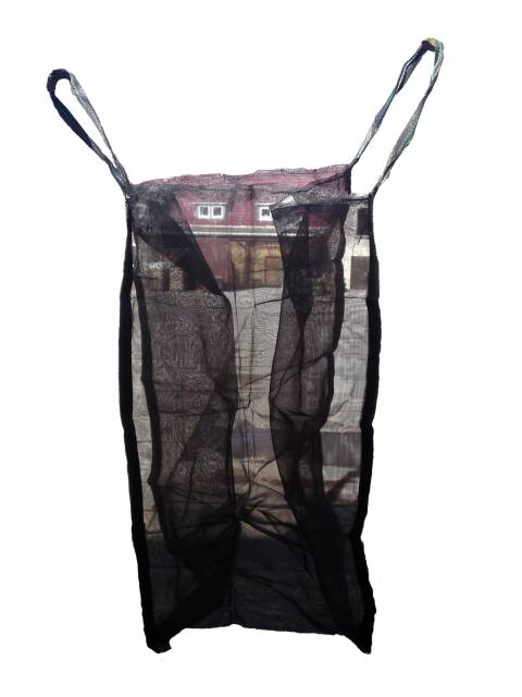 BigBag Holz-BigBag Monofil, 100 x 100 x 165cm, SWL 1000kg, Halteschlaufen