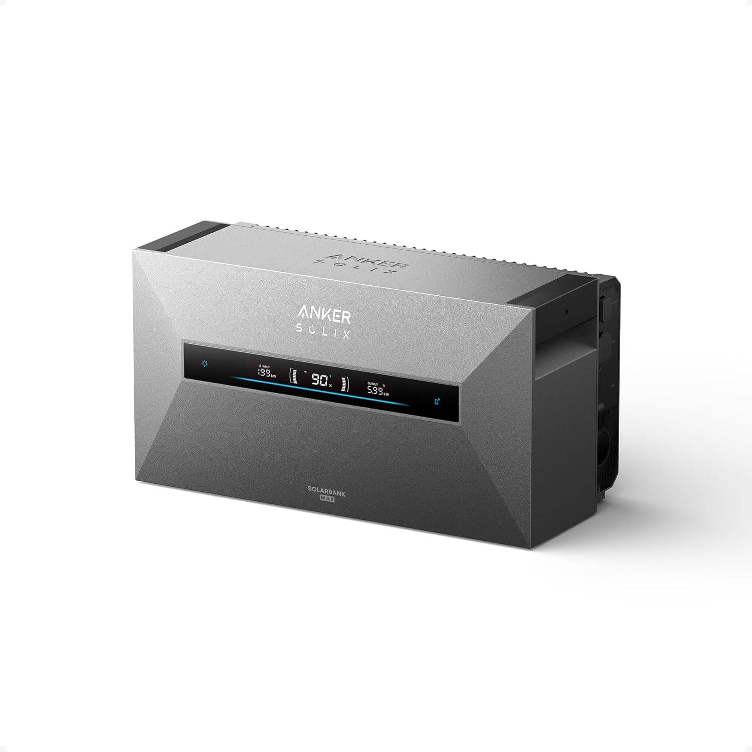 Anker SOLIX Solarbank Max AC 7kWh Heimspeicher für Photovoltaikanlagen AC-gekoppelt 3500W