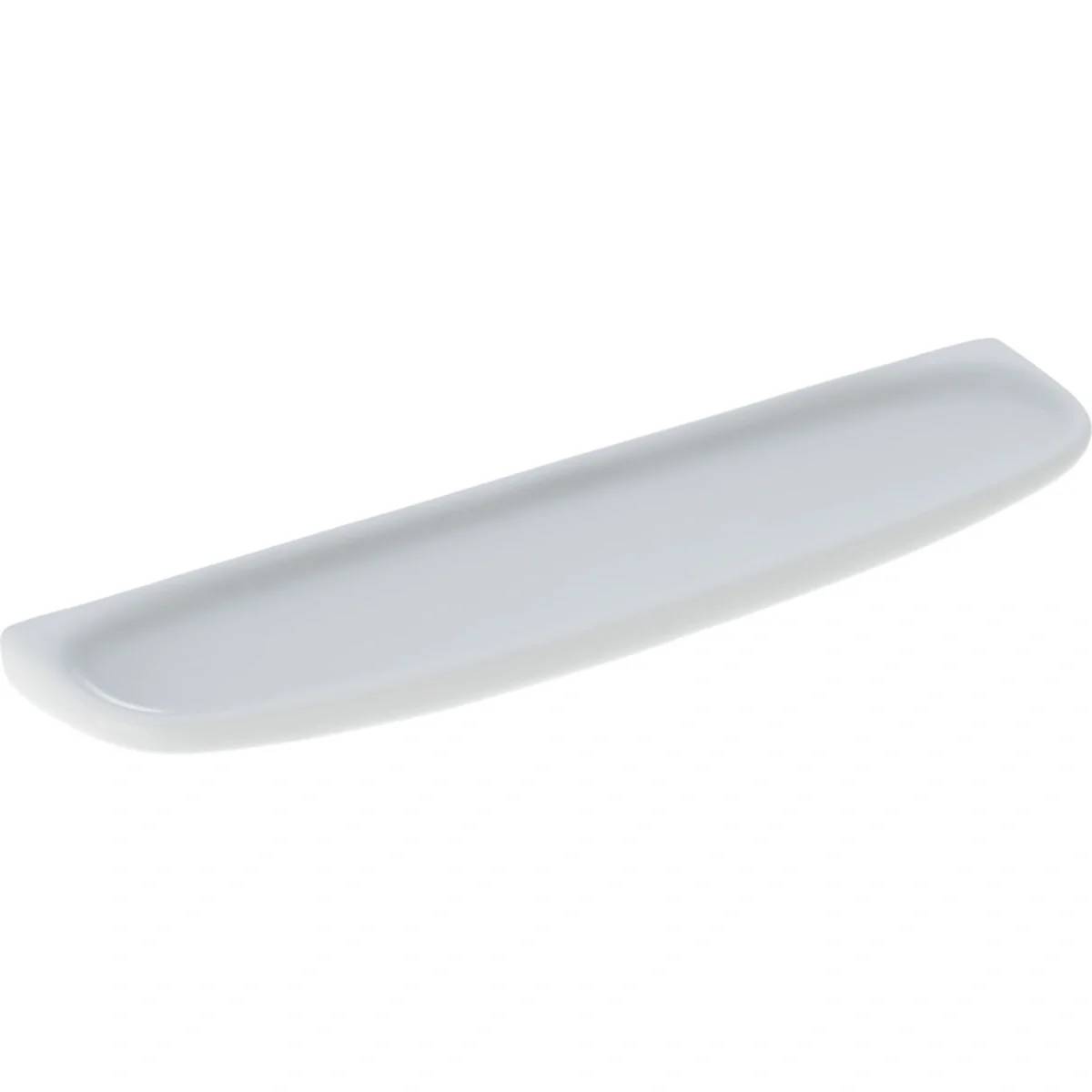 Geberit Wandablage Bastia, 600x70x140mm, Kristallporzellan, umlaufender Rand, weiß glänzend, 1 Stk.