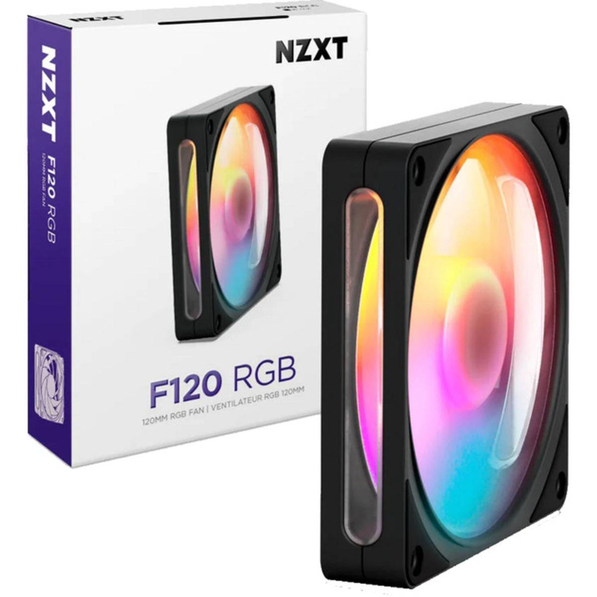 NZXT F120 RGB 120mm PWM Lüfter schwarz
