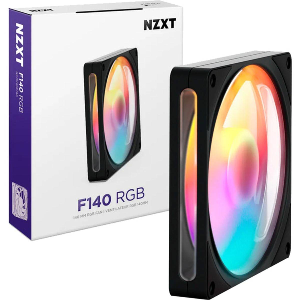 NZXT F140 RGB 140mm PWM Lüfter schwarz