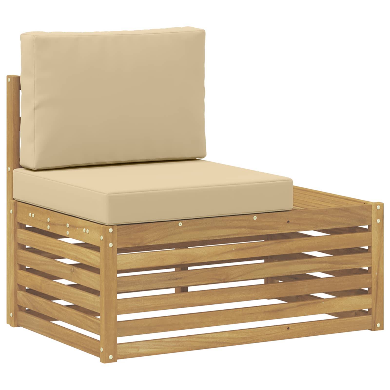 vidaXL Outdoor-Sofagarnitur 4 Stück