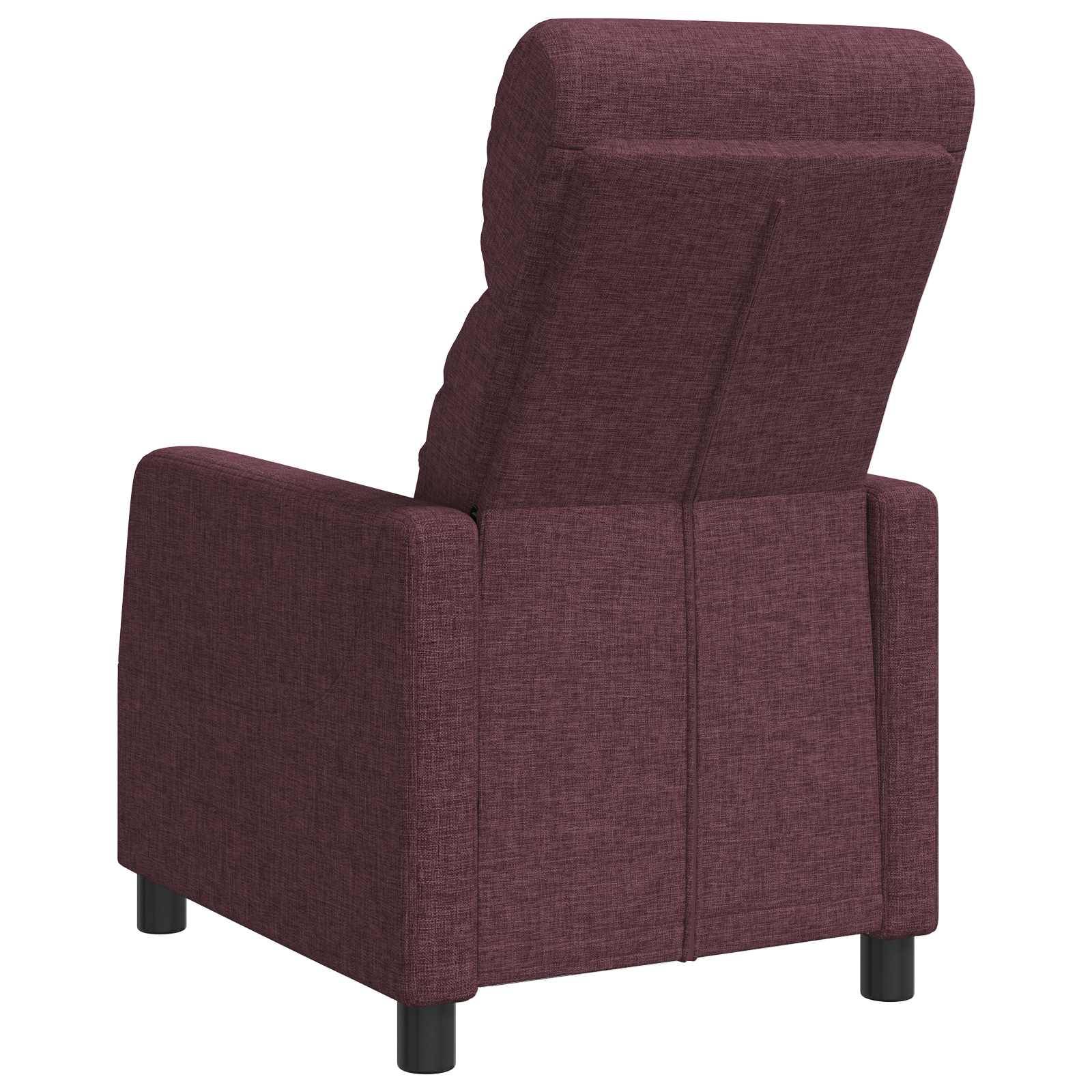 vidaXL Liegesessel Lila Stoff