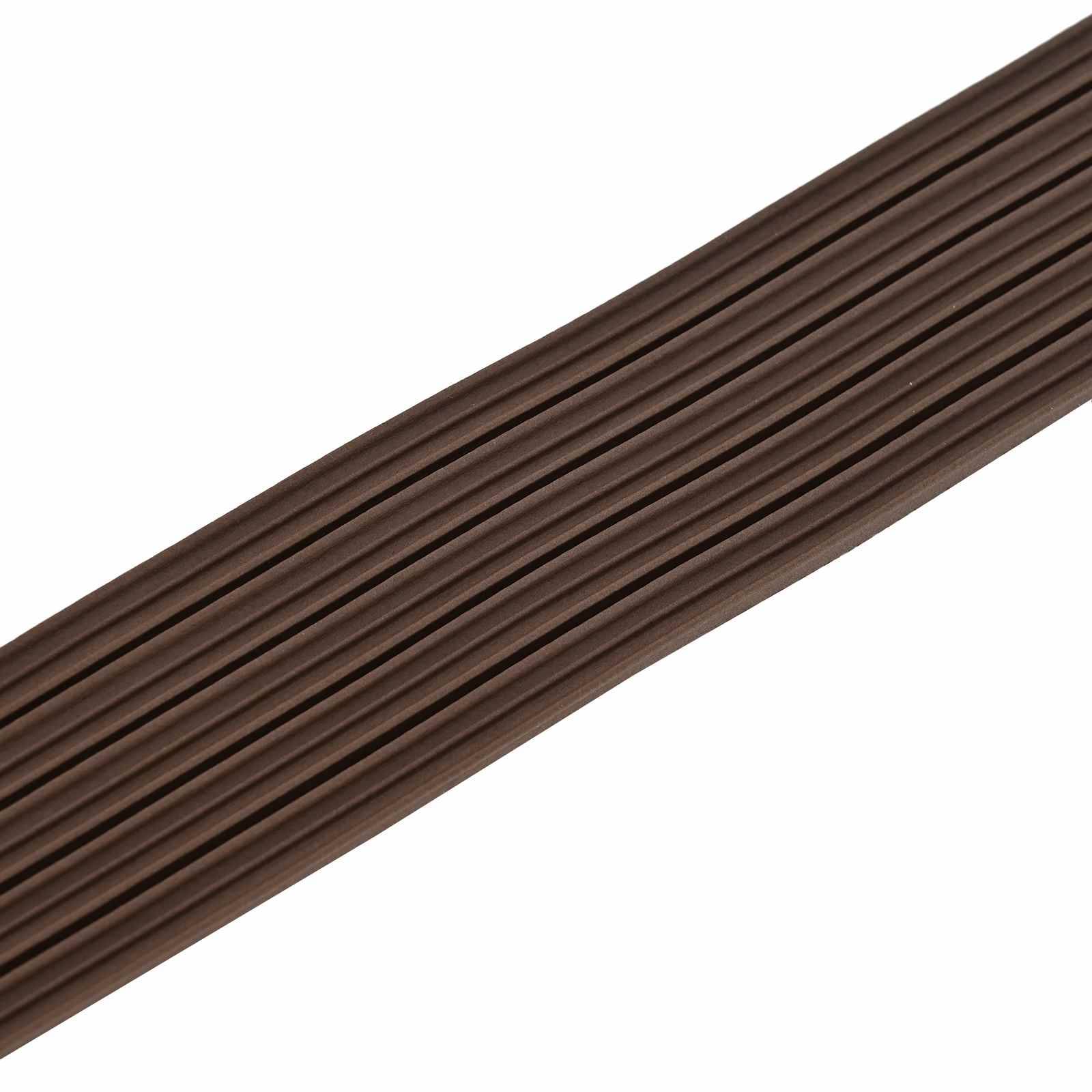 vidaXL Selbstklebende Fensterdichtung Braun 9 x 4 mm 12 m