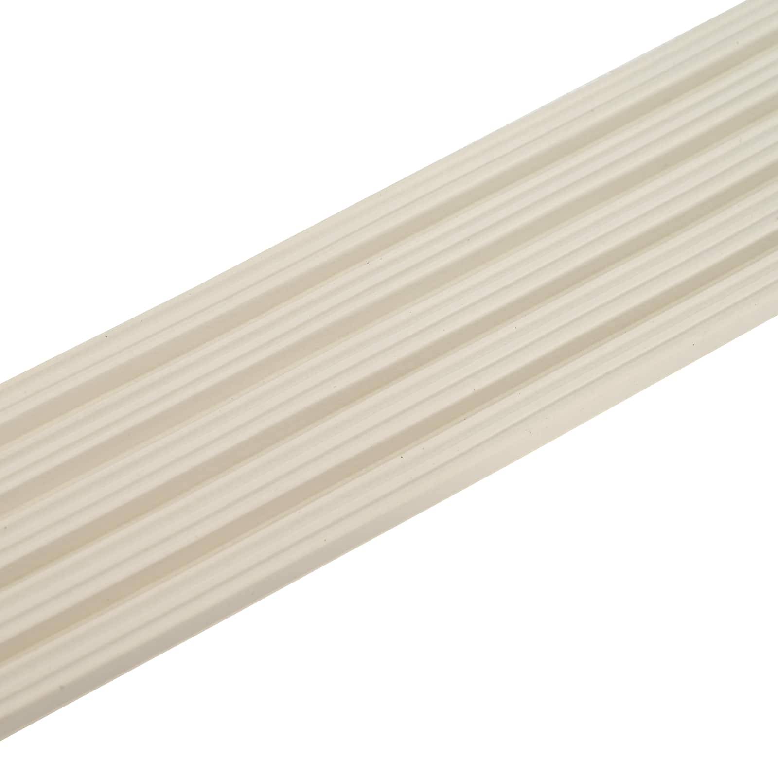 vidaXL Selbstklebende Fensterdichtung Weiß 10 x 6 mm 12 m
