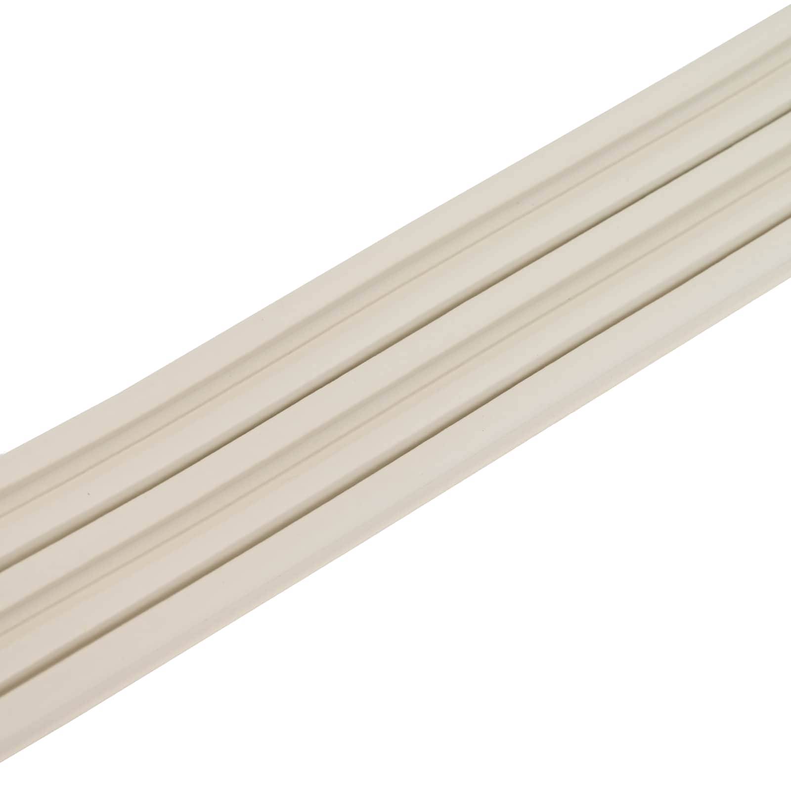 vidaXL Selbstklebende Fensterdichtung Weiß 9 x 6 mm 12 m