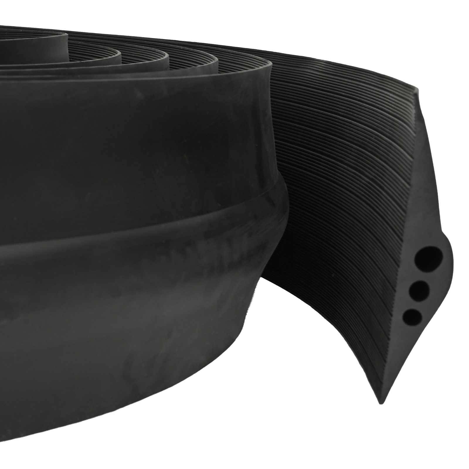 vidaXL Bodenabdichtung für die Garage 75 x 12 mm 3 m EPDM Gummi