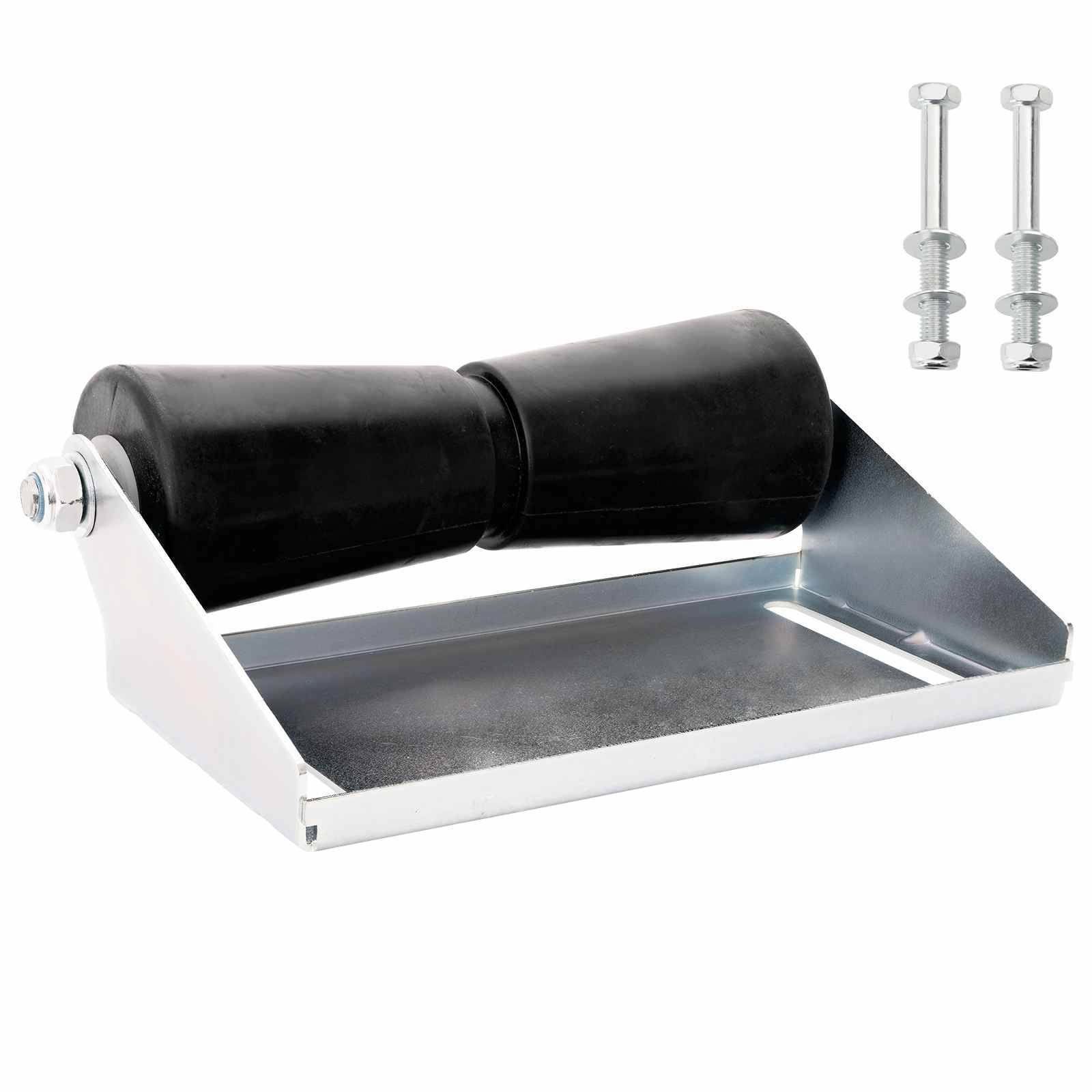 vidaXL Bootstrailerroller mit Halterung 30,5 cm Verzinkter Stahl