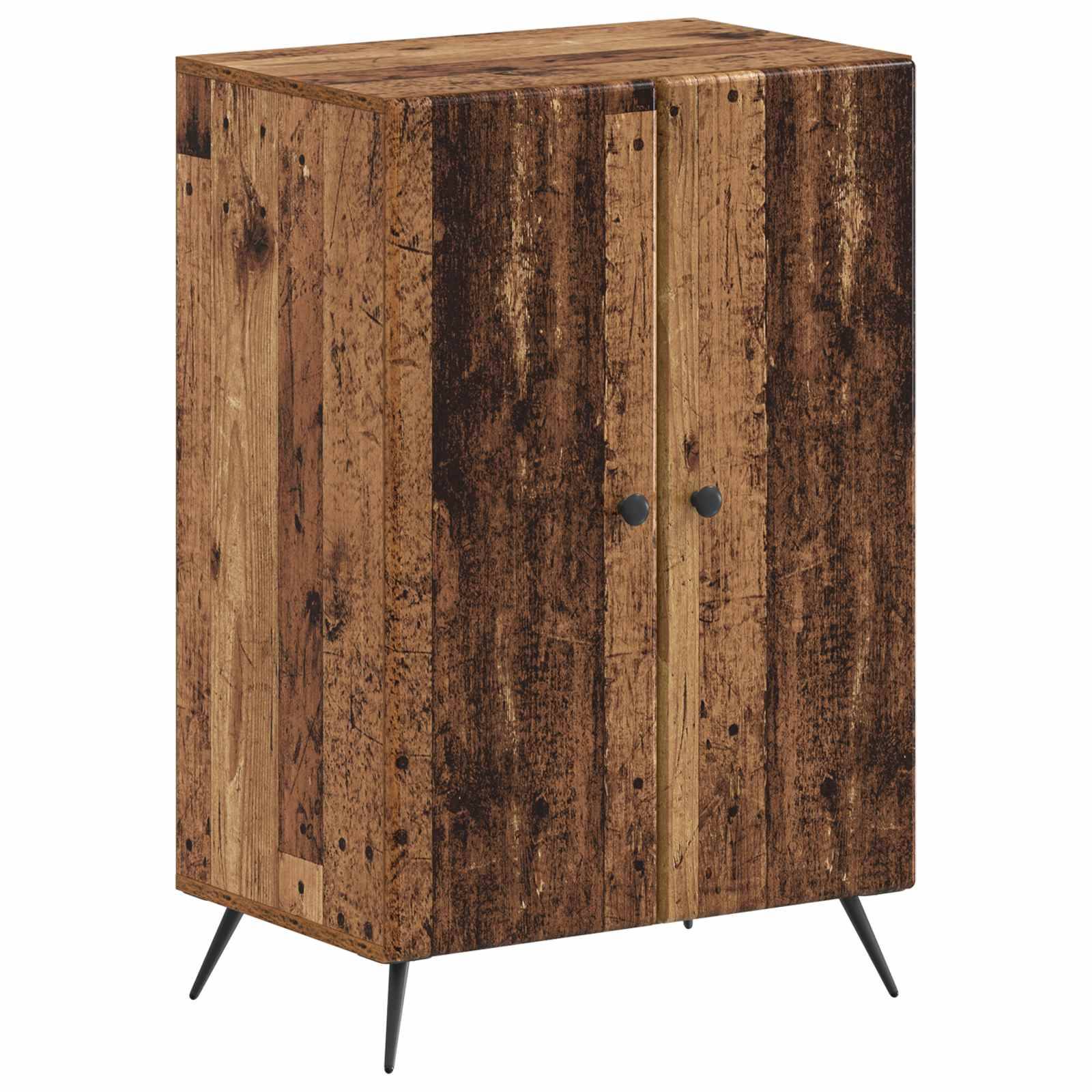 vidaXL Schuhschrank BREDA 59,5 x 39,5 x 90 cm Holzwerkstoff Altholz