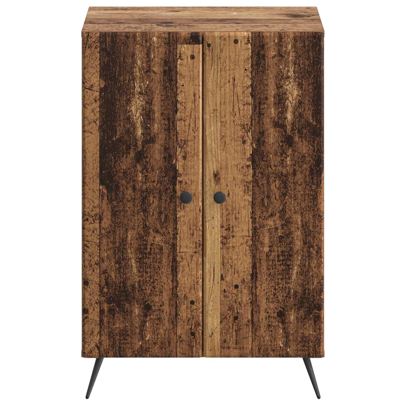 vidaXL Schuhschrank BREDA 59,5 x 39,5 x 90 cm Holzwerkstoff Altholz
