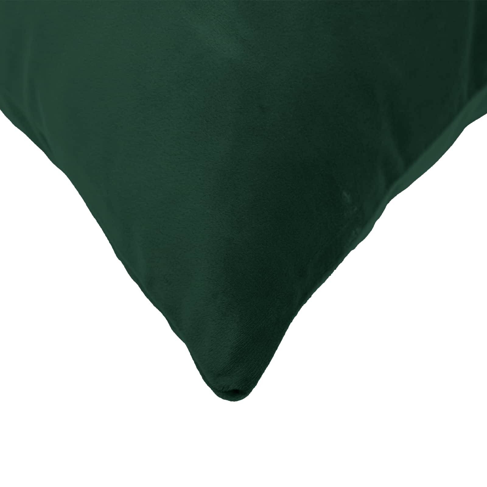 vidaXL Kissenbezug 2 pcs HEERLEN Dunkelgrün 30 x 50 cm Samt