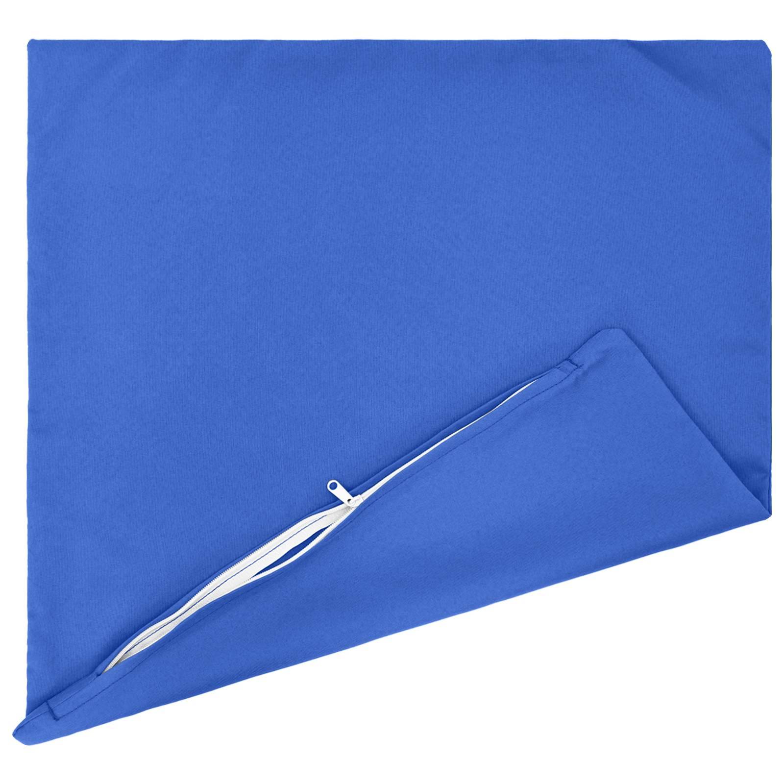 vidaXL Kissenbezug 2 pcs HEERLEN Königsblau 50 x 50 cm Polyester