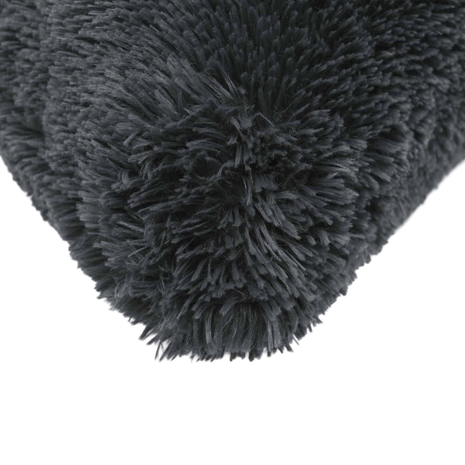 vidaXL Kissenbezug 2 pcs HEERLEN Anthrazit 50 x 80 cm PV Fleece