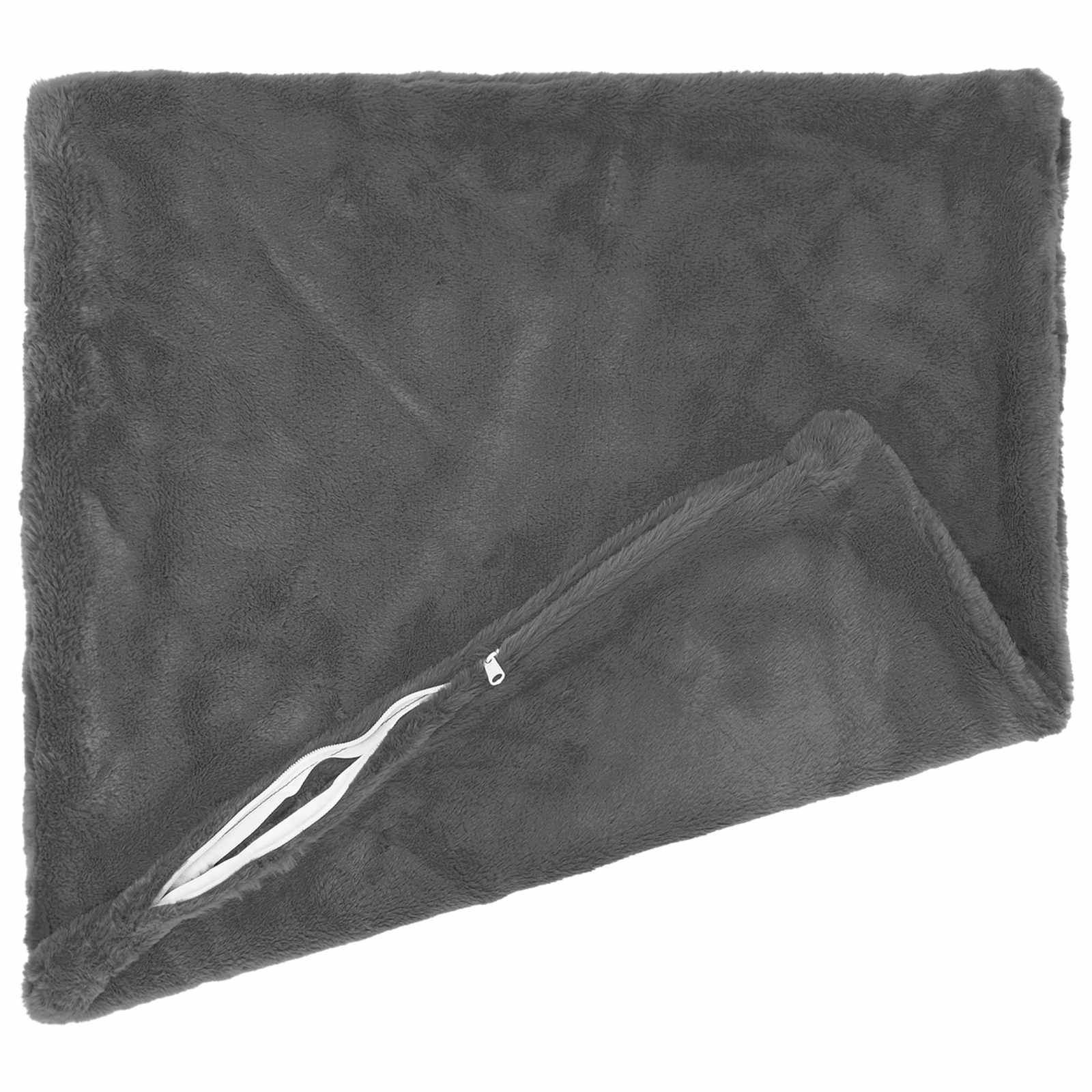 vidaXL Kissenbezug 2 stk. HEERLEN Dunkelgrau 40 x 40 cm