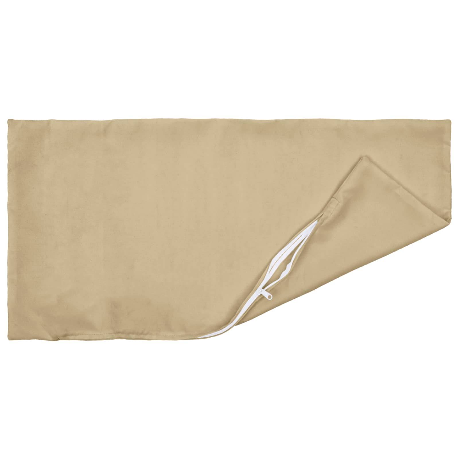 vidaXL Kissenbezug 2 pcs HEERLEN Beige 40 x 60 cm Polyester