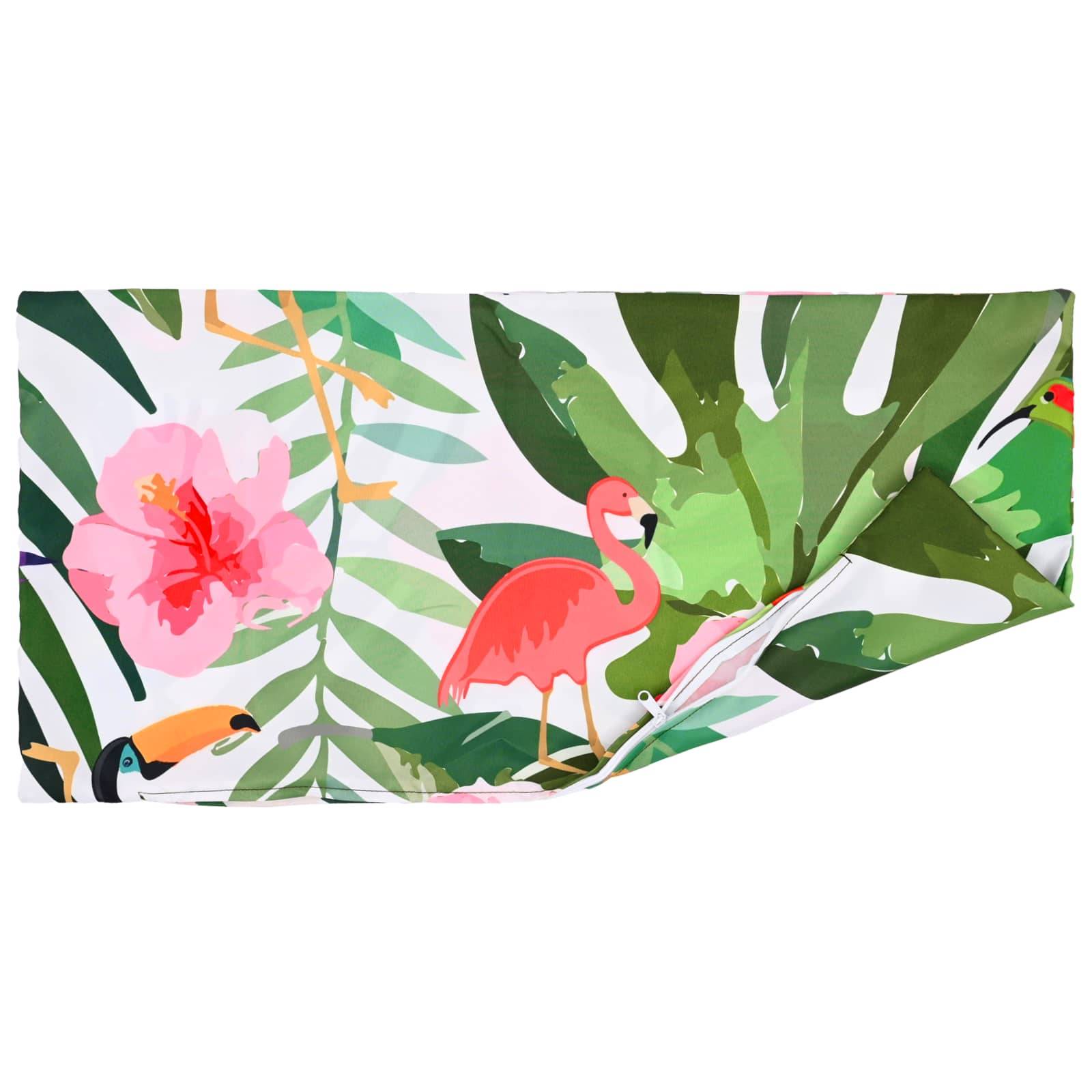 vidaXL Kissenbezug 6 pcs HEERLEN Schwarz 50 x 75 cm Polyester