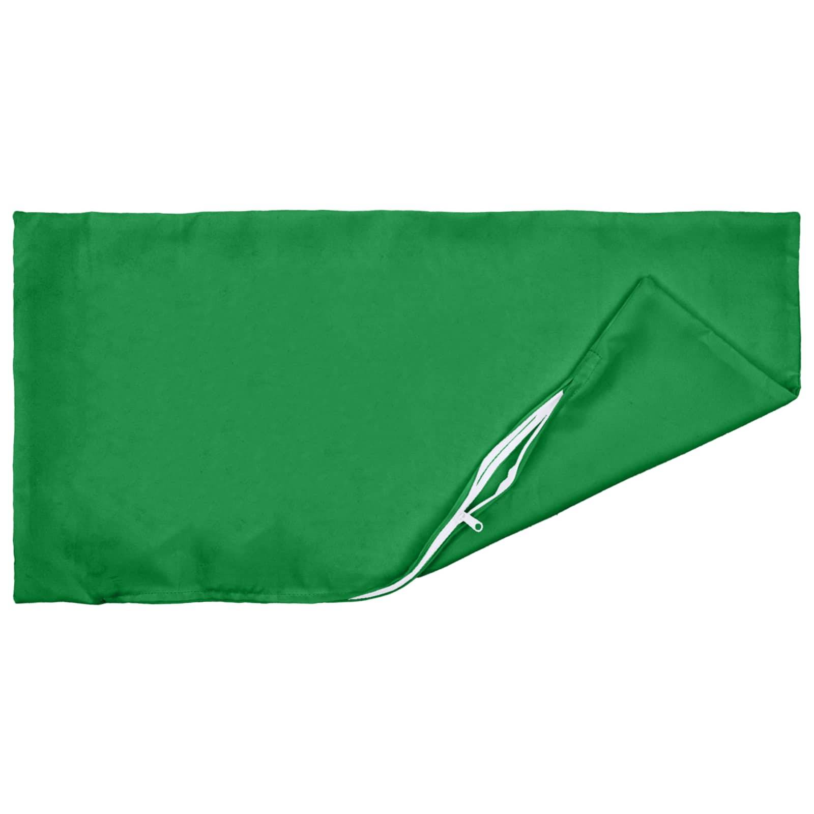 vidaXL Kissenbezug 12 pcs HEERLEN Grün 40 x 80 cm Polyester