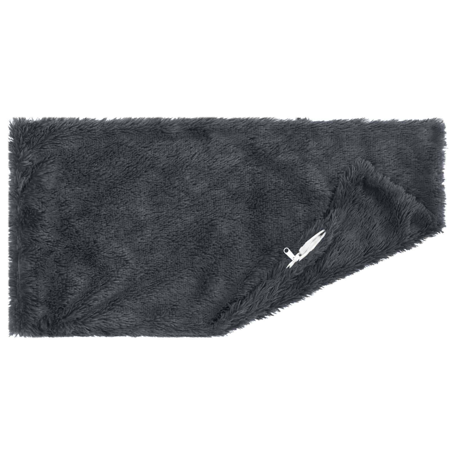 vidaXL Kissenbezug 2 pcs HEERLEN Anthrazit 50 x 80 cm PV Fleece