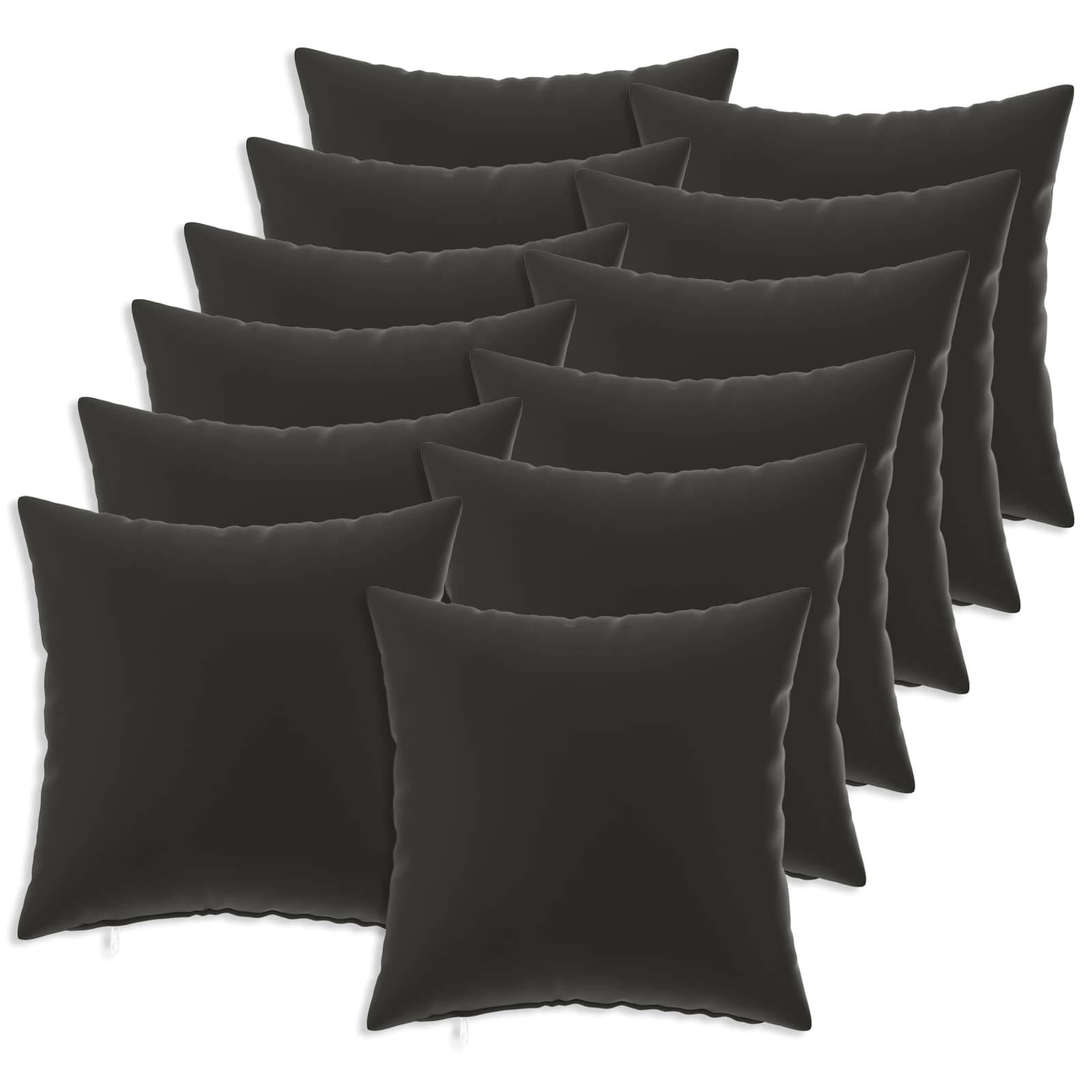 vidaXL Kissenbezug 12 pcs HEERLEN Mehrfarbig 50 x 50 cm Polyester