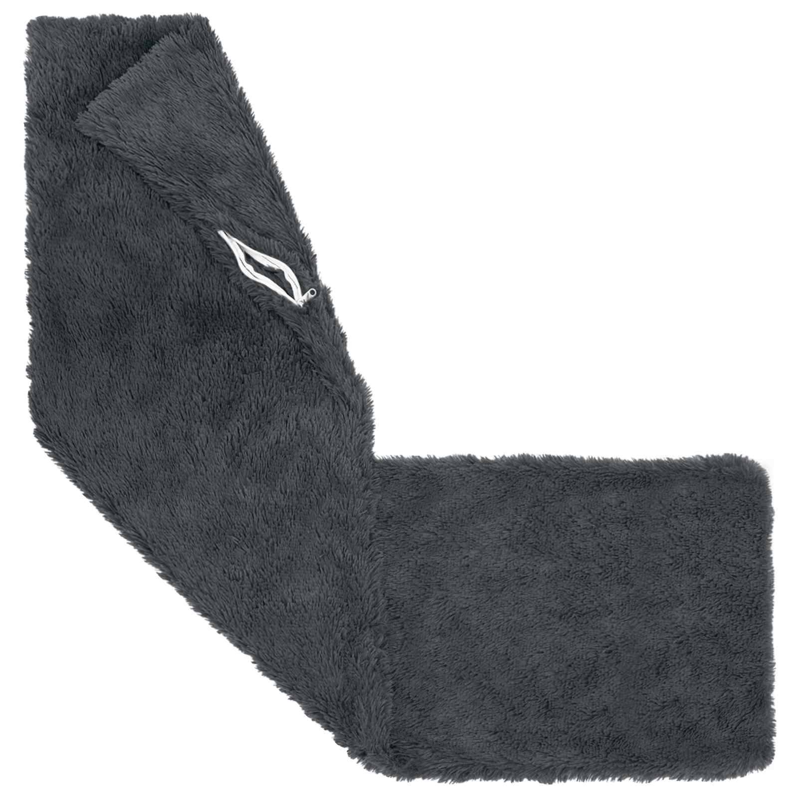 vidaXL Kissen mit Kissen HEERLEN 2 Stk. Anthrazit PV Fleece