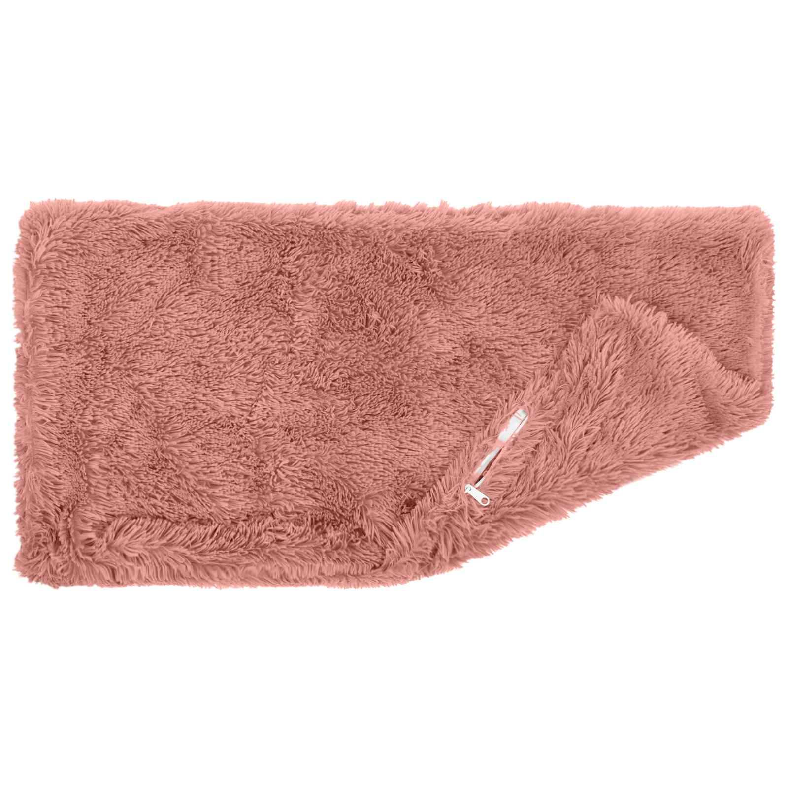 vidaXL Kissenbezug 6 pcs HEERLEN Rosa 40 x 80 cm PV Fleece