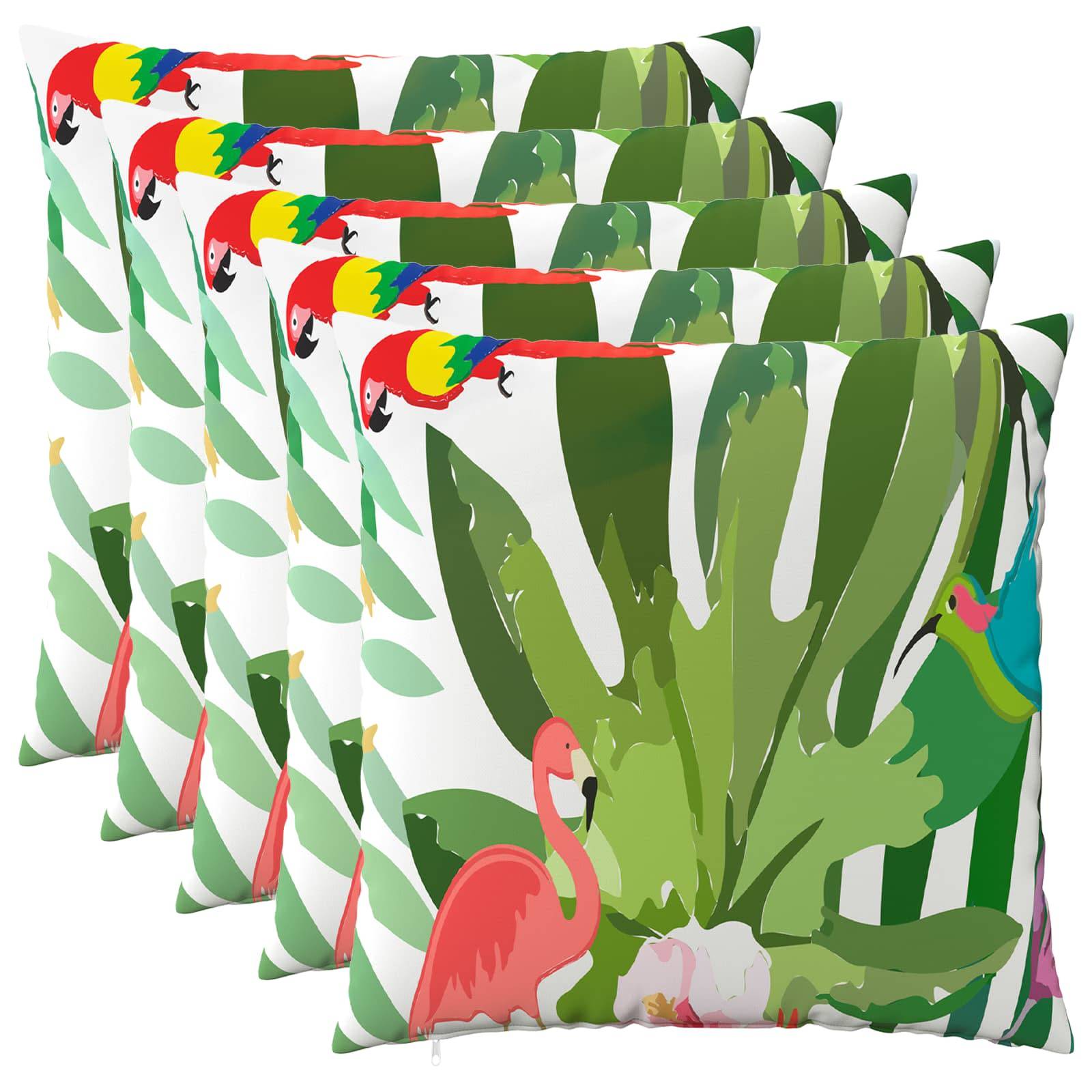 vidaXL Kissenbezug 6 pcs HEERLEN Mehrfarbig 80 x 80 cm Polyester