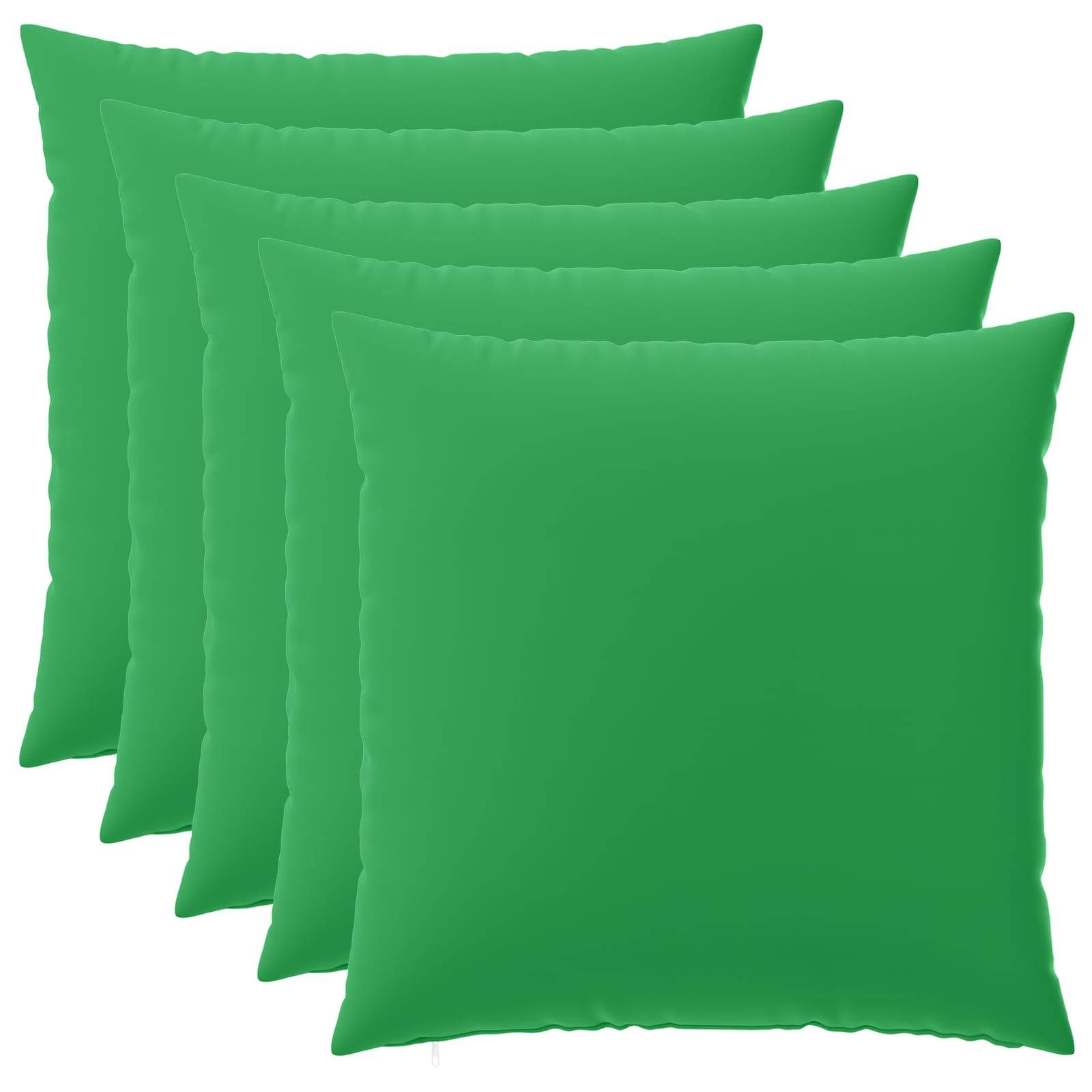 vidaXL Kissenbezug 6 pcs HEERLEN Grün 65 x 65 cm Polyester