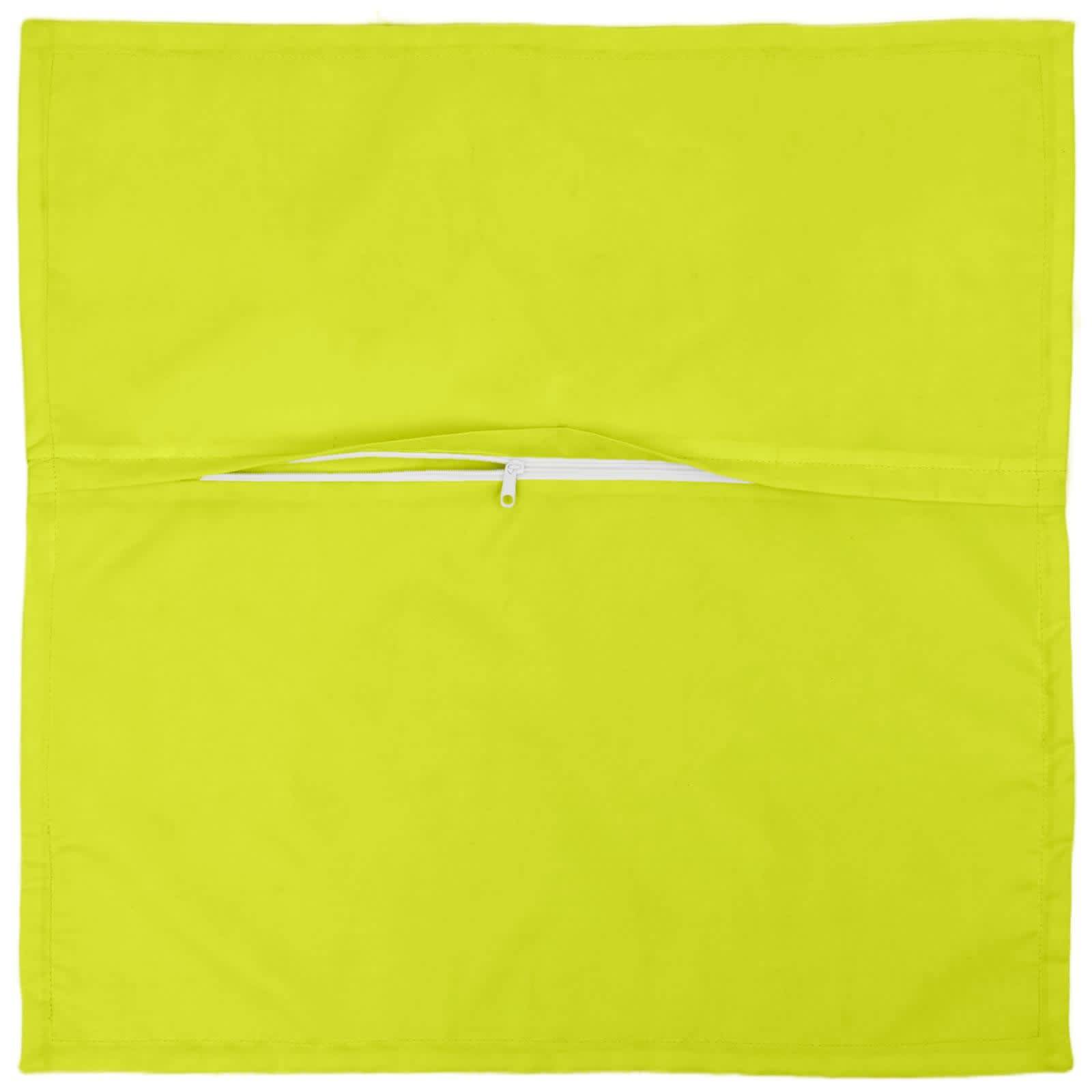 vidaXL Kissenbezug 2 stk. HOUTEN Hellgrün 80 x 80 cm Polyester