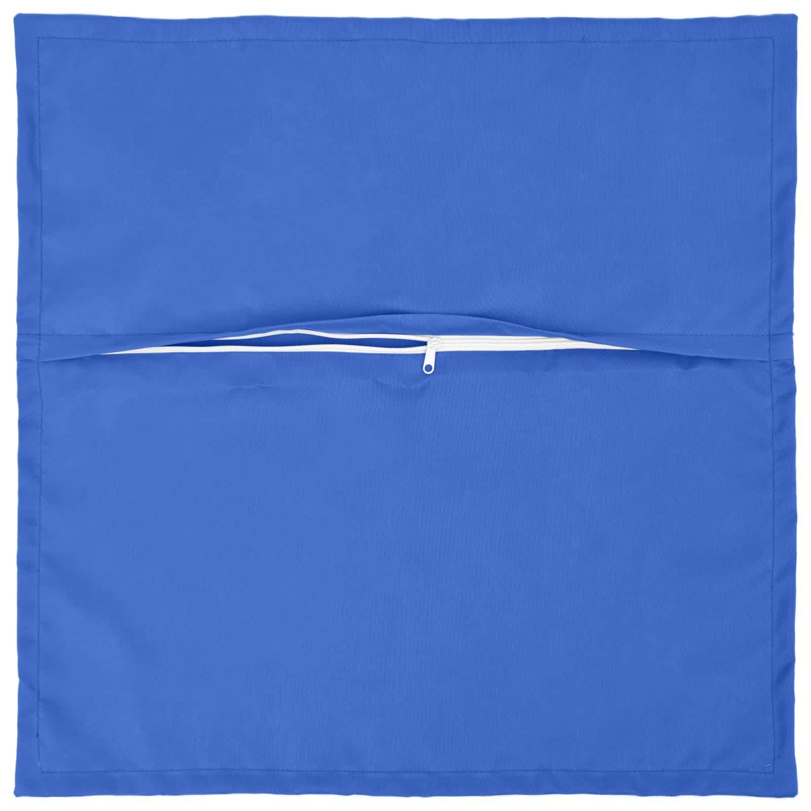 vidaXL Kissenbezug 2 stk. HOUTEN Königsblau 45 x 45 cm Polyester