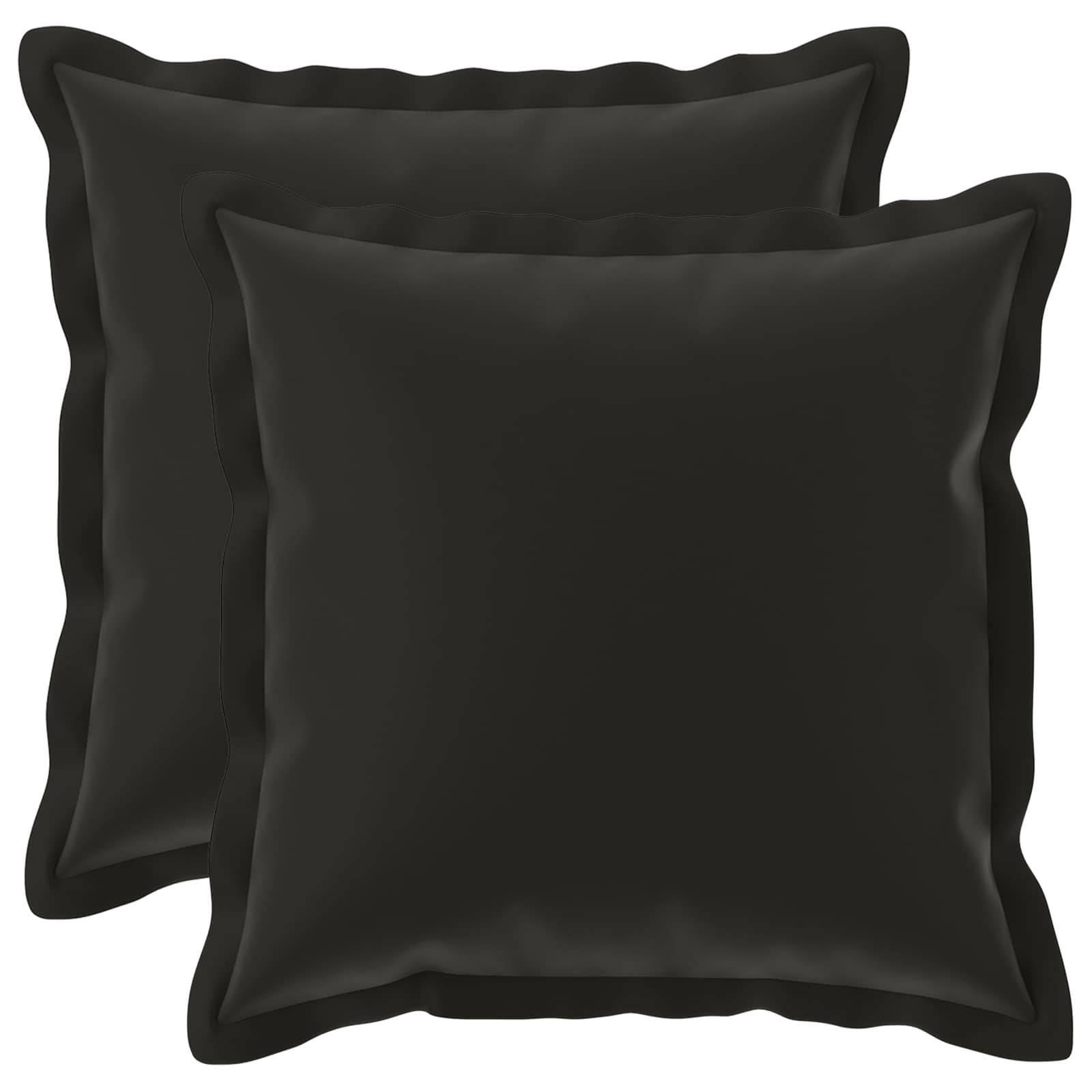 vidaXL Kissenbezug 2 stk. HOUTEN Mehrfarbig 30 x 30 cm Polyester