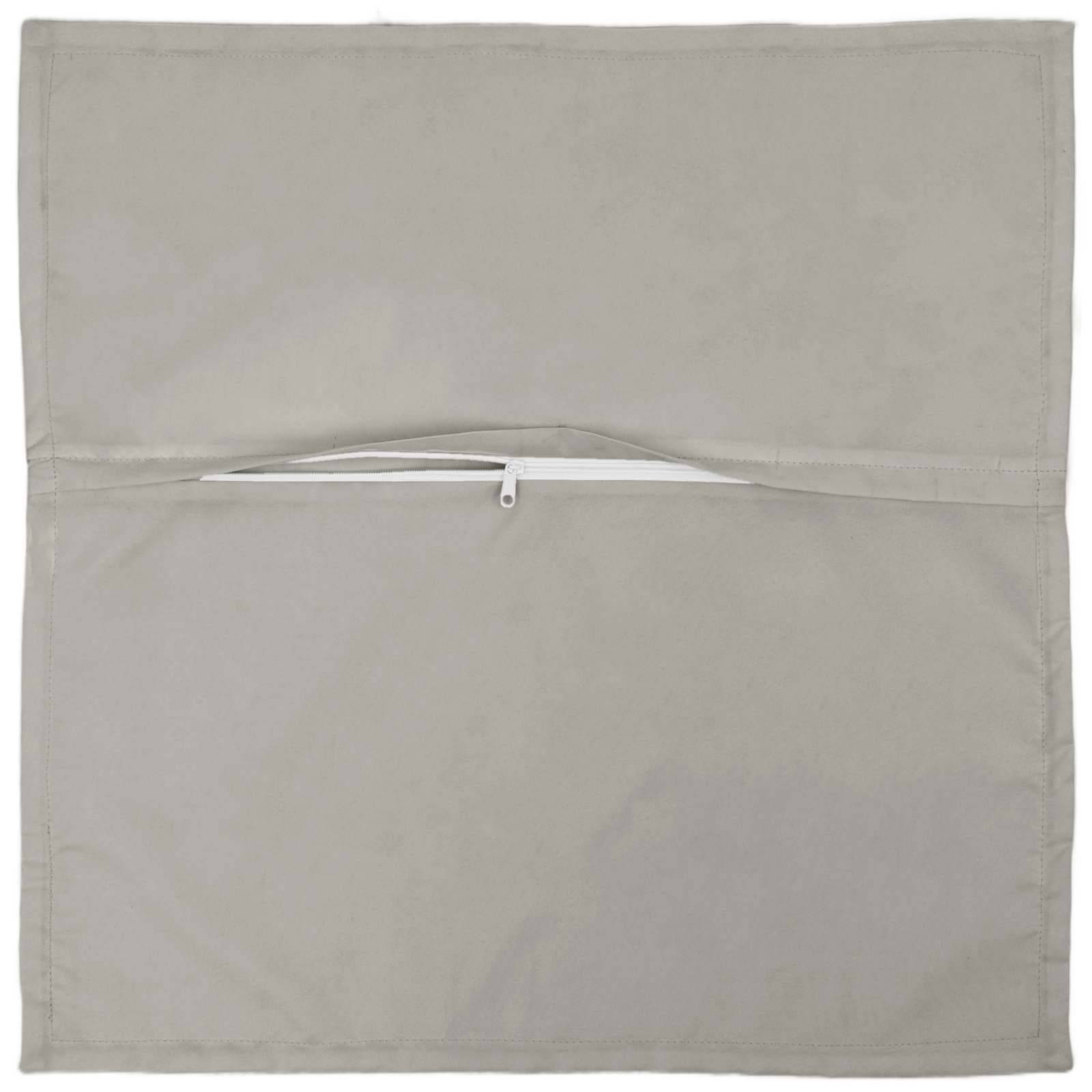 vidaXL Kissenbezug 12 stk. HOUTEN Grau 50 x 50 cm Polyester