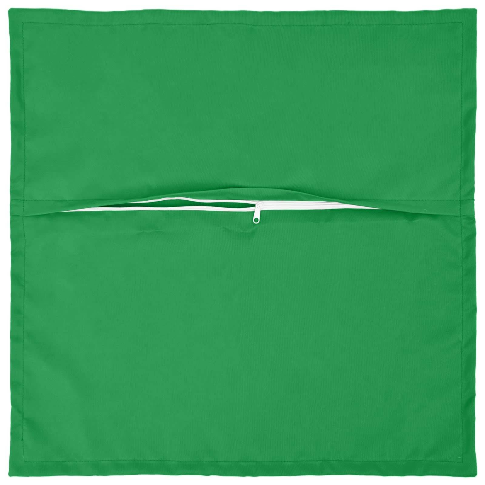vidaXL Kissenbezug 2 stk. HOUTEN Grün 80 x 80 cm Polyester