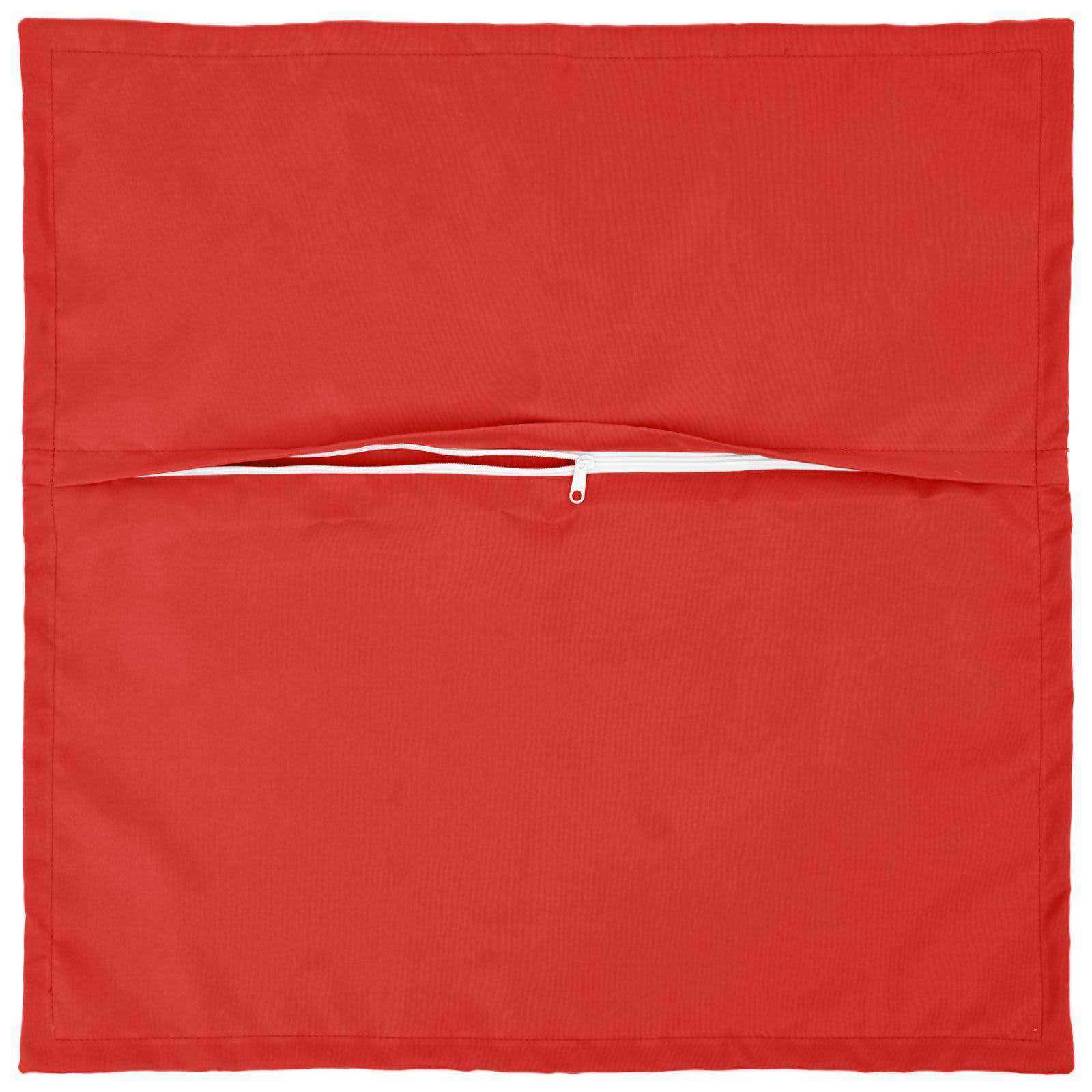 vidaXL Kissenbezug 2 stk. HOUTEN Rot 50 x 50 cm Polyester