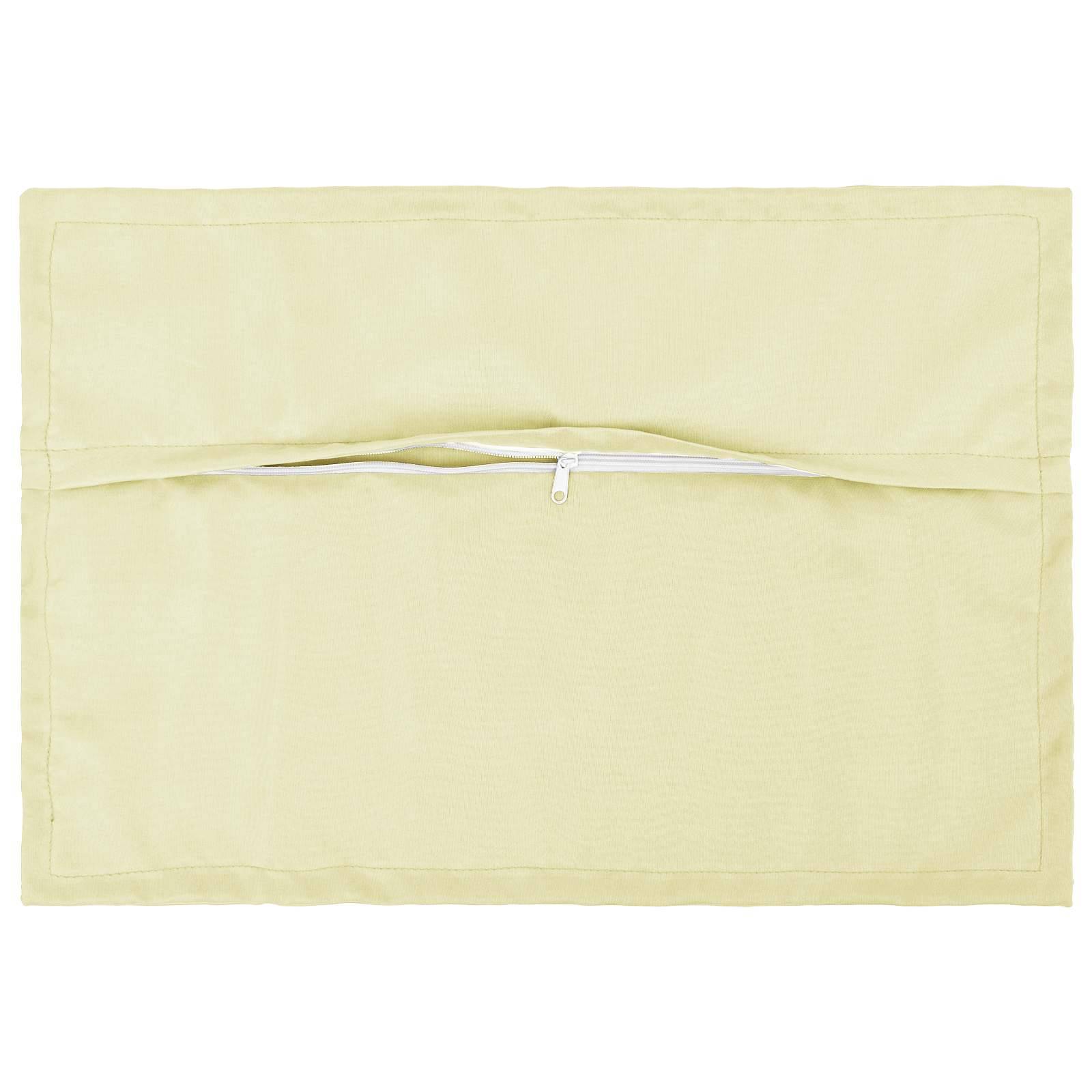 vidaXL Kissenbezug 6 stk. HOUTEN Creme 40 x 60 cm Polyester
