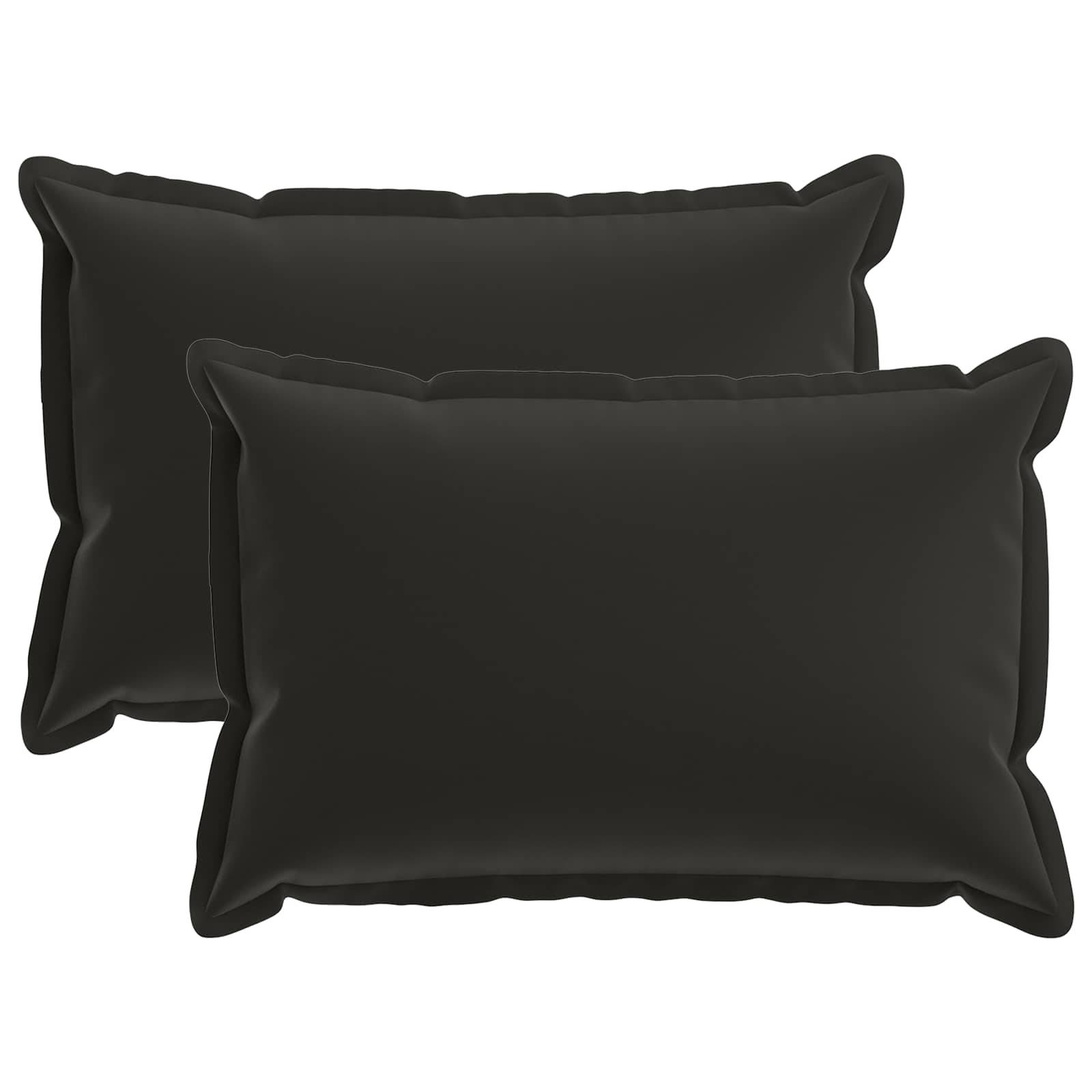 vidaXL Kissenbezug 2 stk. HOUTEN Mehrfarbig 40 x 60 cm Polyester
