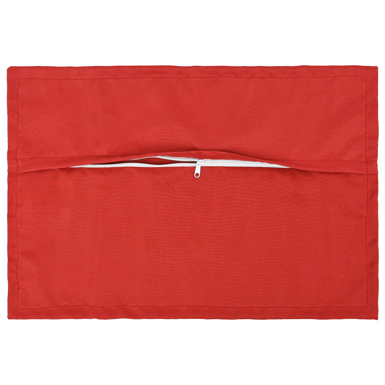 vidaXL Kissenbezug 6 stk. HOUTEN Rot 40 x 60 cm Polyester