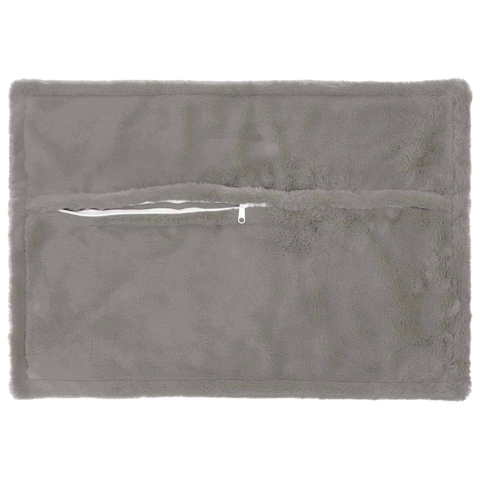 vidaXL Kissenbezug 2 stk. HOUTEN Hellgrau 40 x 60 cm