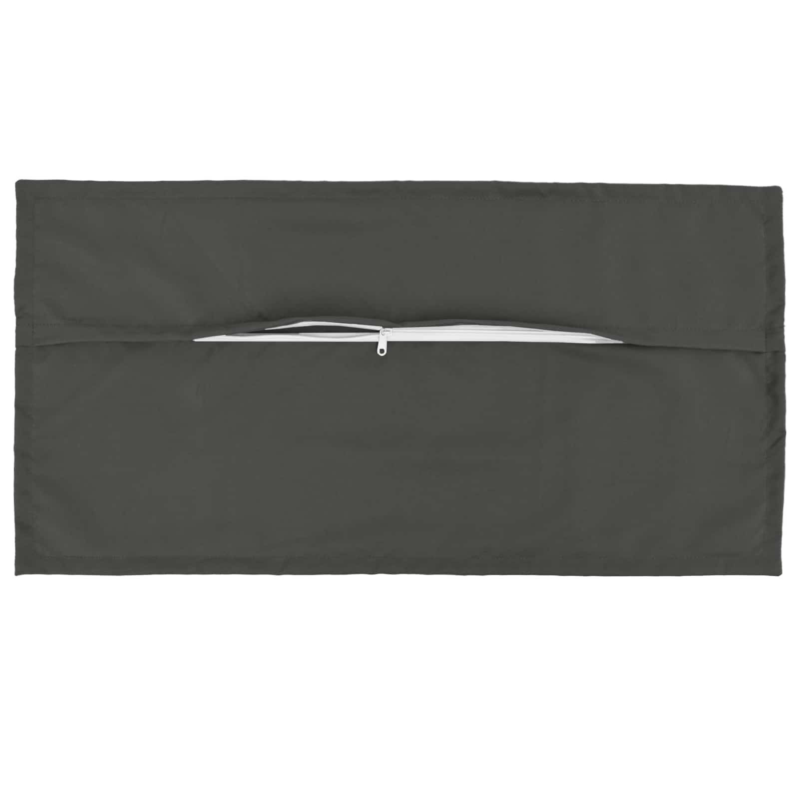 vidaXL Kissenbezug 2 stk. HOUTEN Anthrazit 40 x 70 cm Polyester