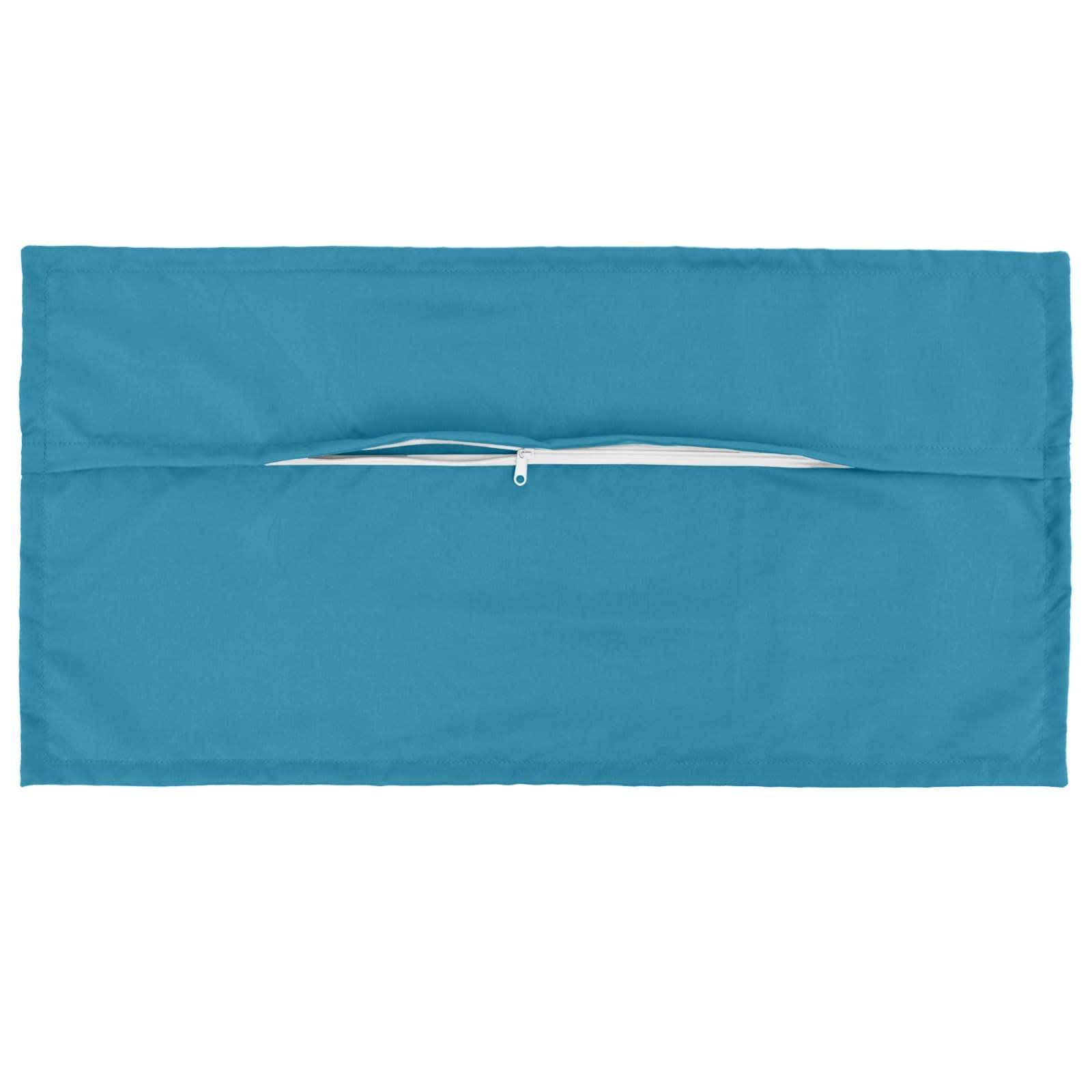 vidaXL Kissenbezug 2 stk. HOUTEN Himmelblau 40 x 70 cm Polyester