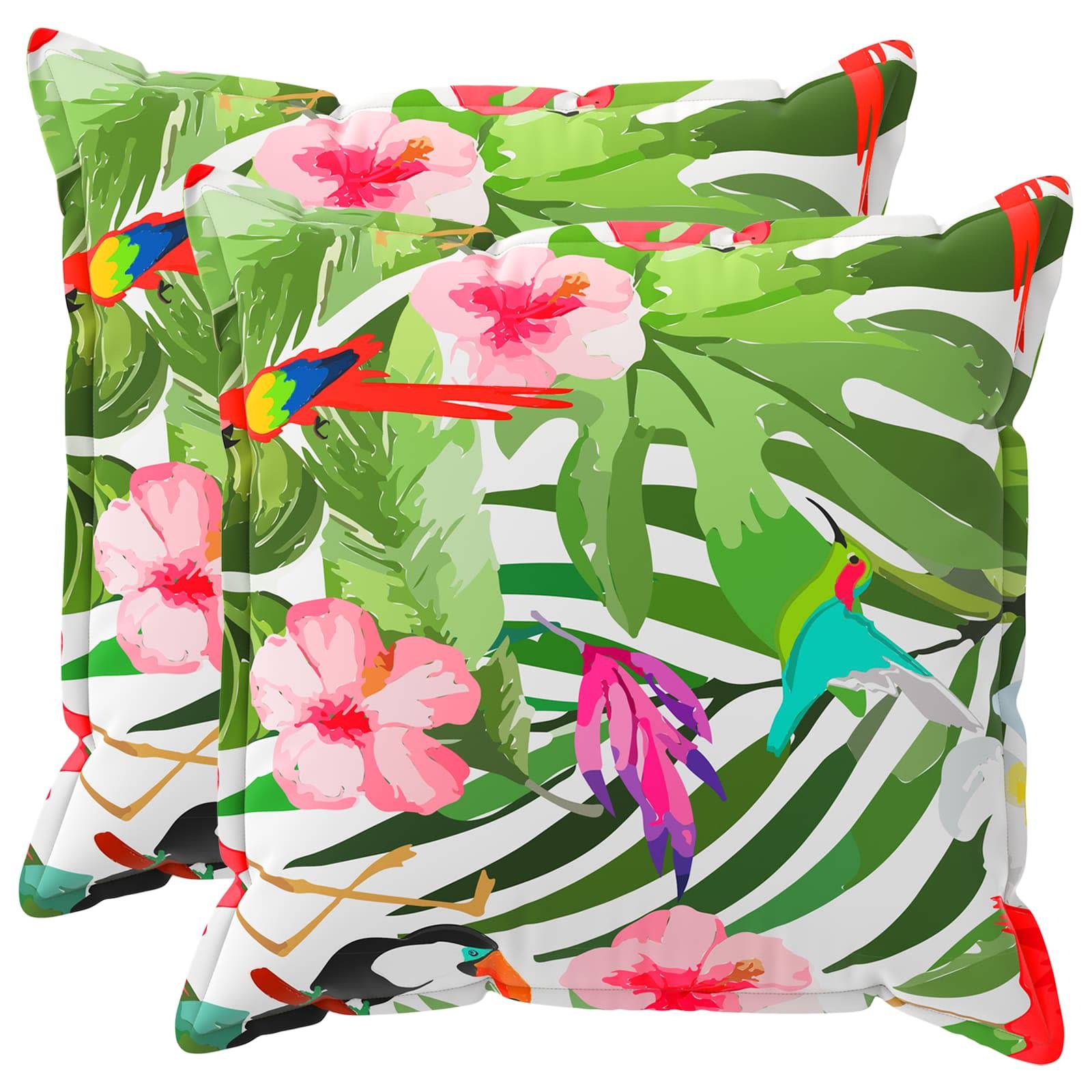vidaXL Kissenbezug 2 stk. HOUTEN Schwarz 55 x 55 cm Polyester
