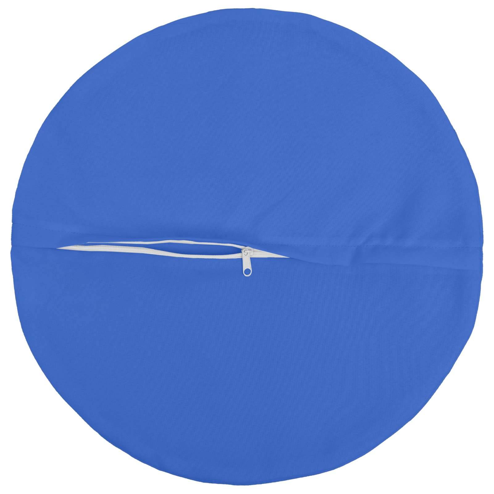 vidaXL Kissenbezug 6 pcs HEERLEN Königsblau Ø 40 cm Polyester