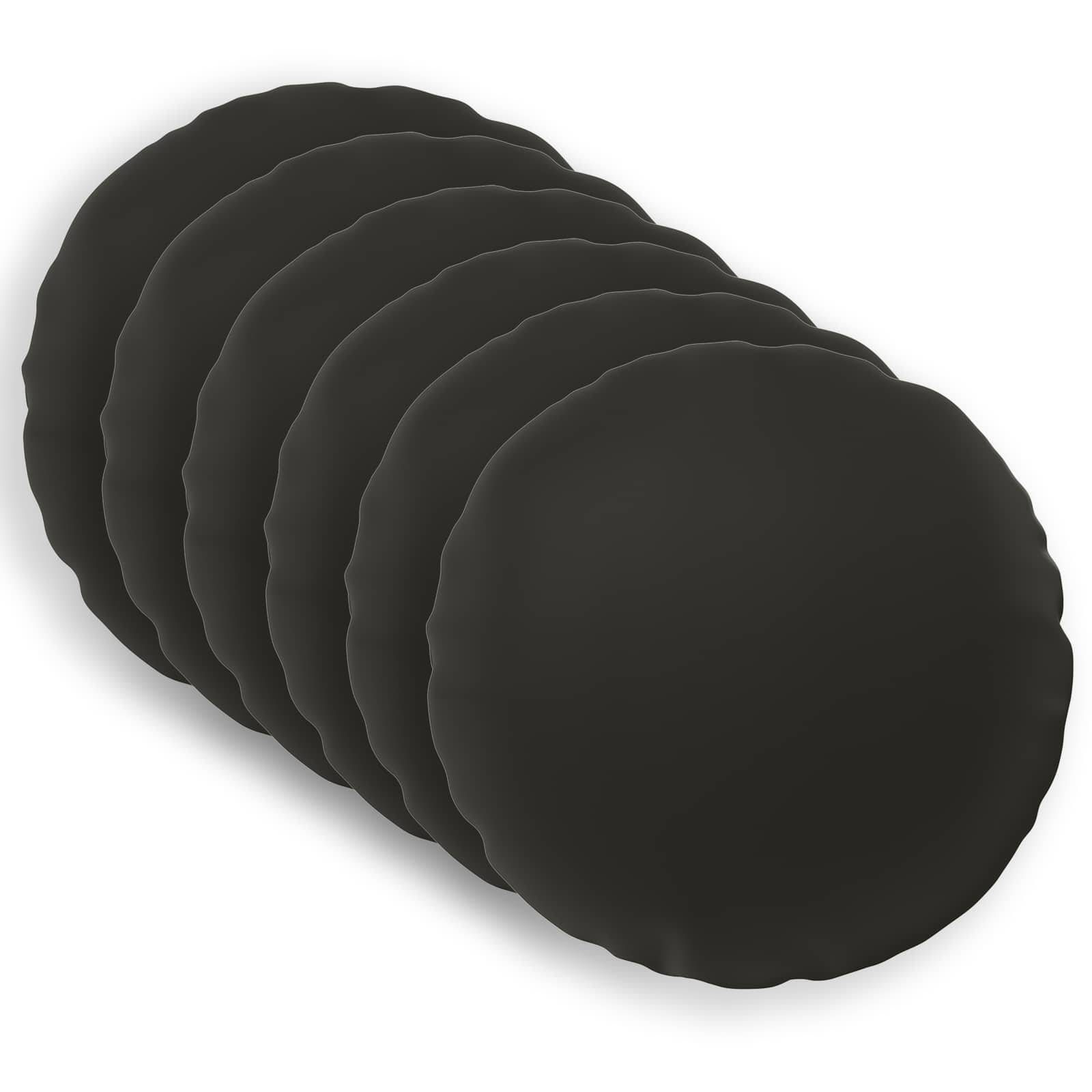 vidaXL Kissenbezug 6 pcs HEERLEN Mehrfarbig Ø 40 cm Polyester
