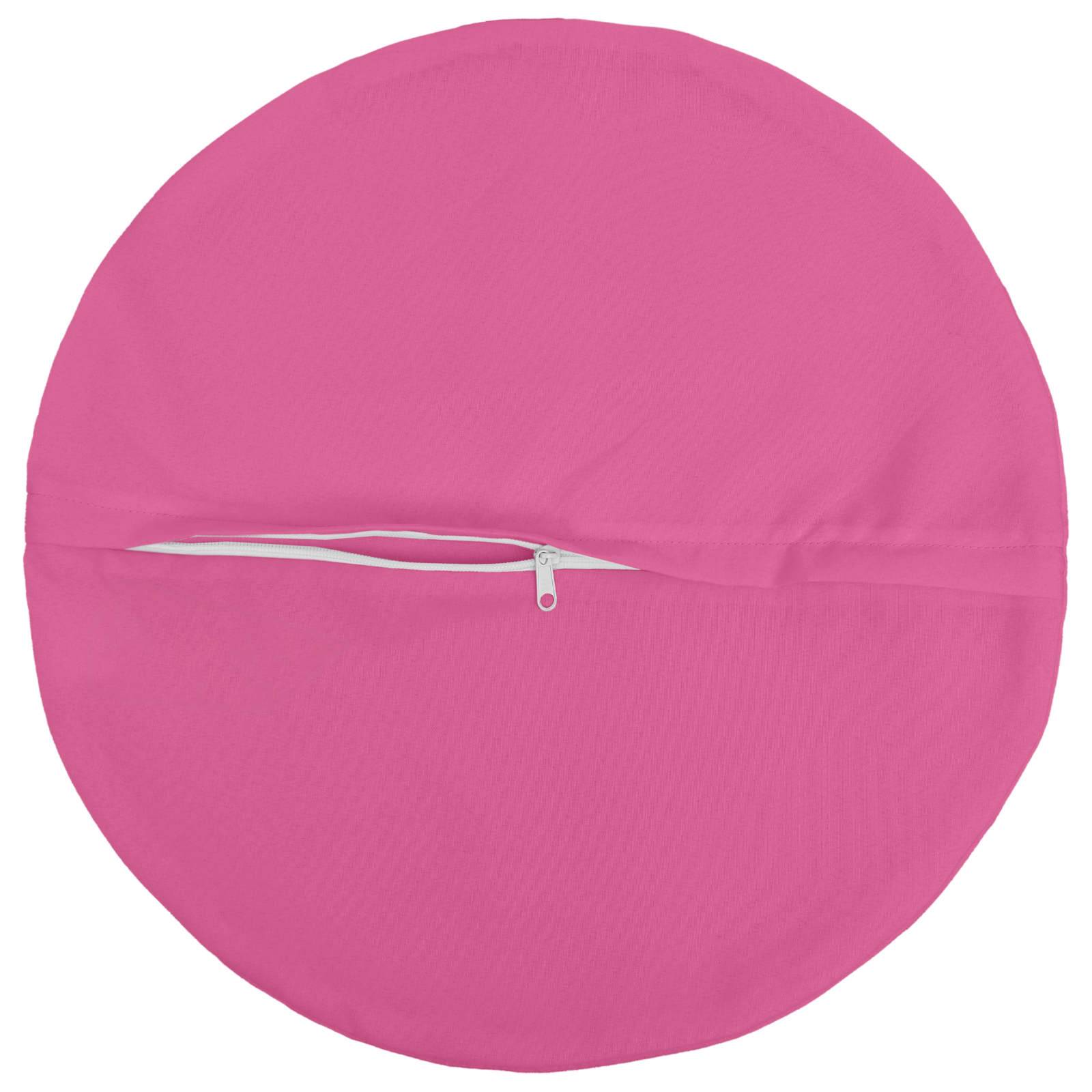 vidaXL Kissenbezug 2 pcs HEERLEN Rosa Ø 30 cm Polyester