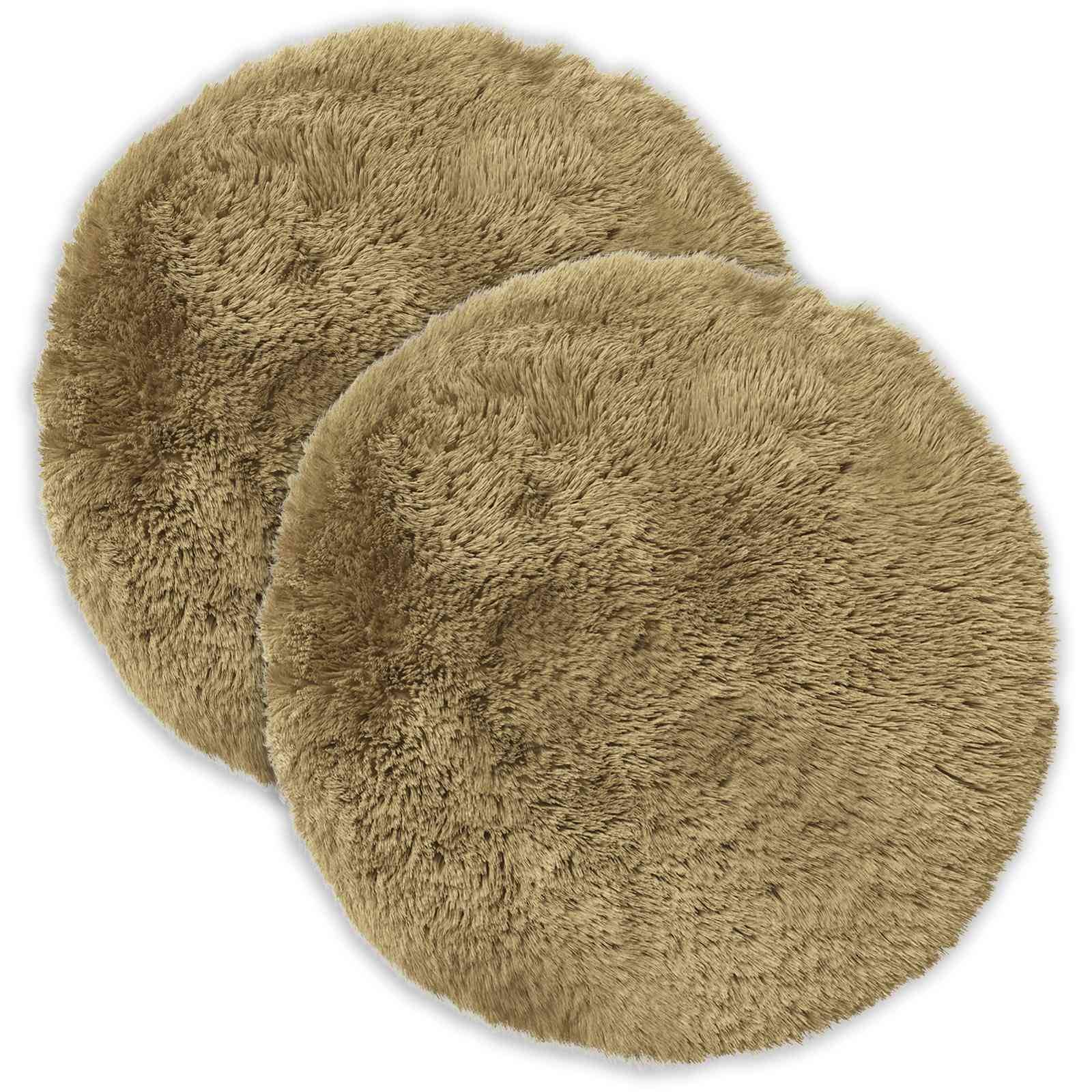 vidaXL Kissen mit Kissen HEERLEN 6 Stk. Hellgrau PV Fleece
